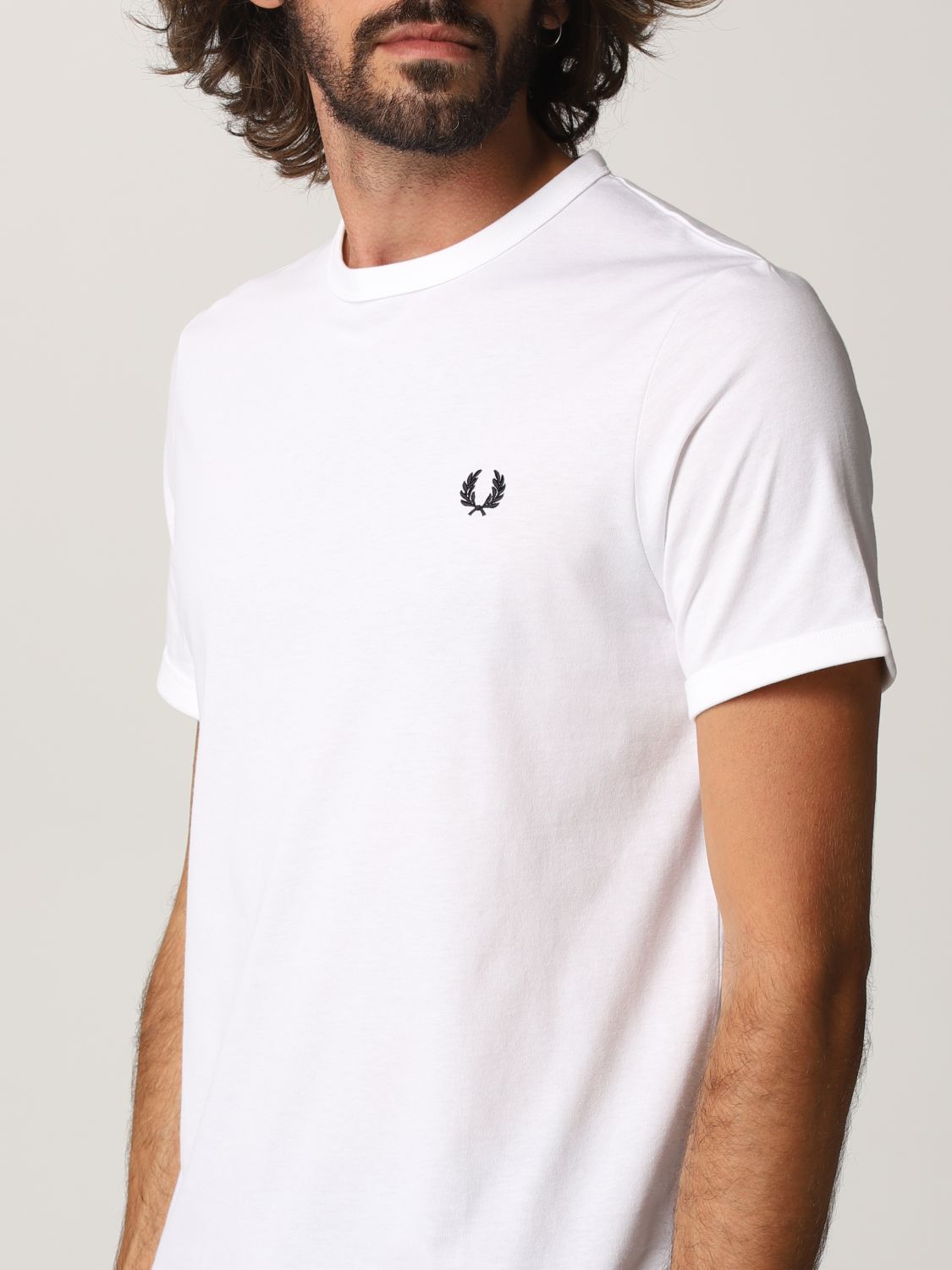 Tシャツ Fred Perry: Tシャツ メンズ Fred Perry ホワイト 3