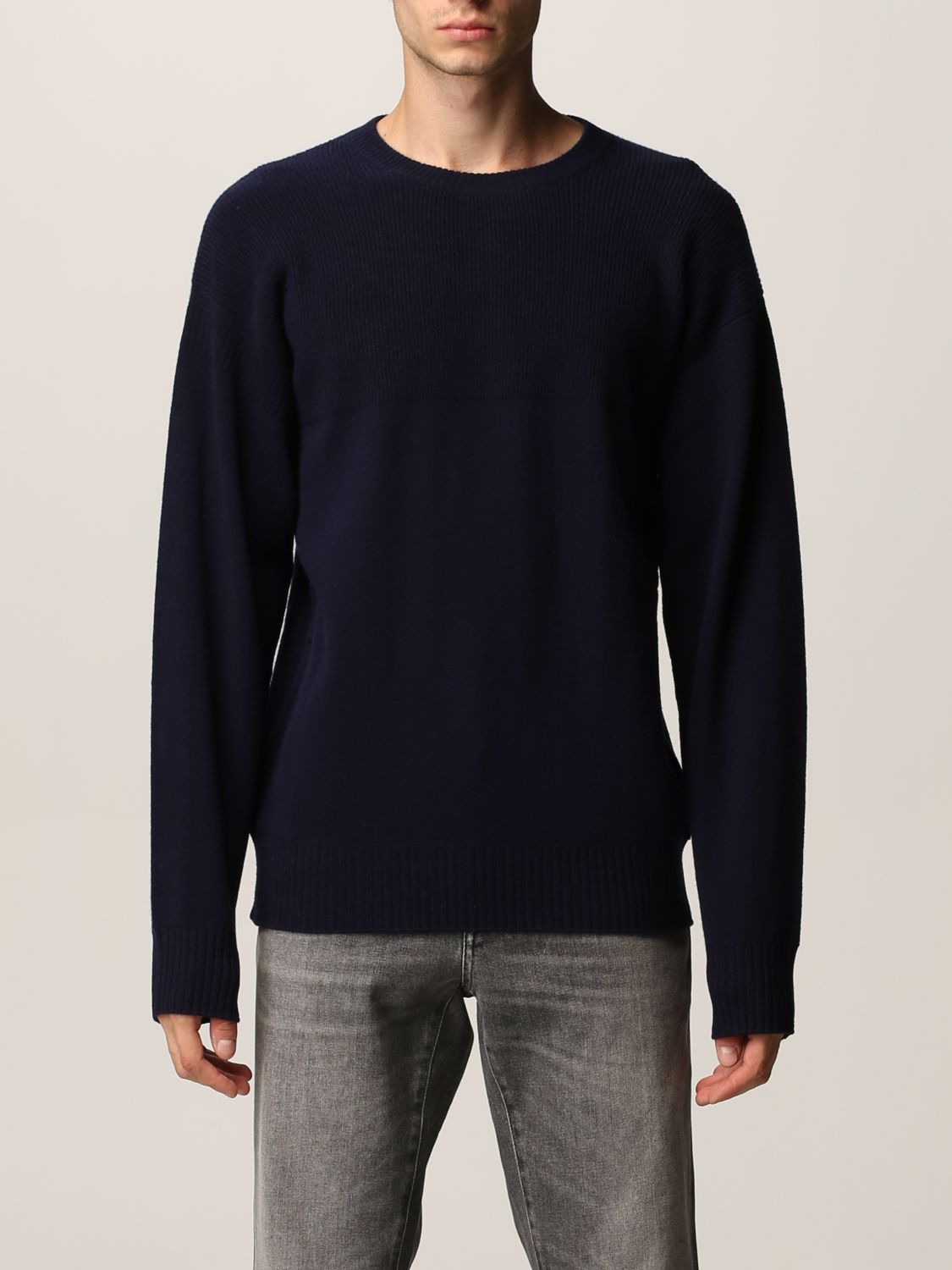 Z ZEGNA: sweater for man - Blue | Z Zegna sweater ZZ110 VYH12 online on ...