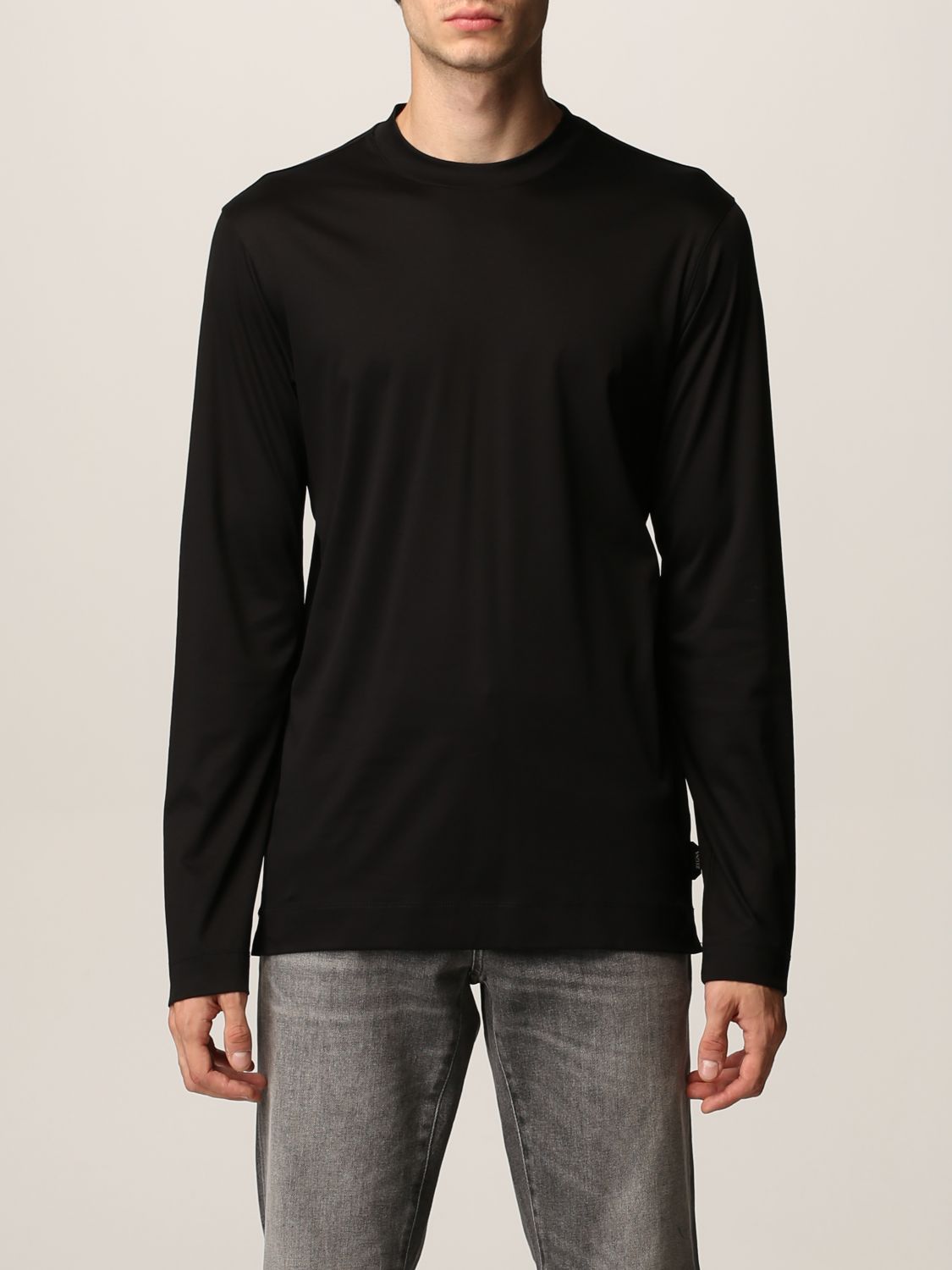 Z ZEGNA: t-shirt for man - Black | Z Zegna t-shirt ZZ642 VY348 online ...
