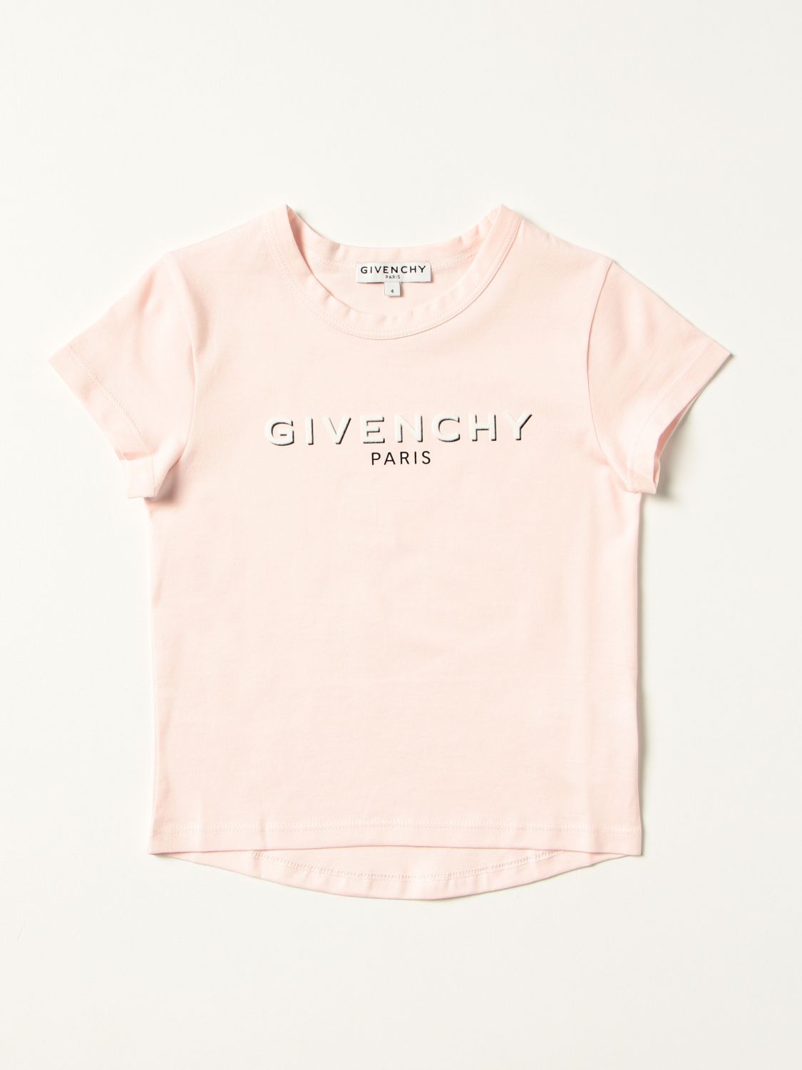 Camisetas Givenchy: Camisetas niños Givenchy rosa 1
