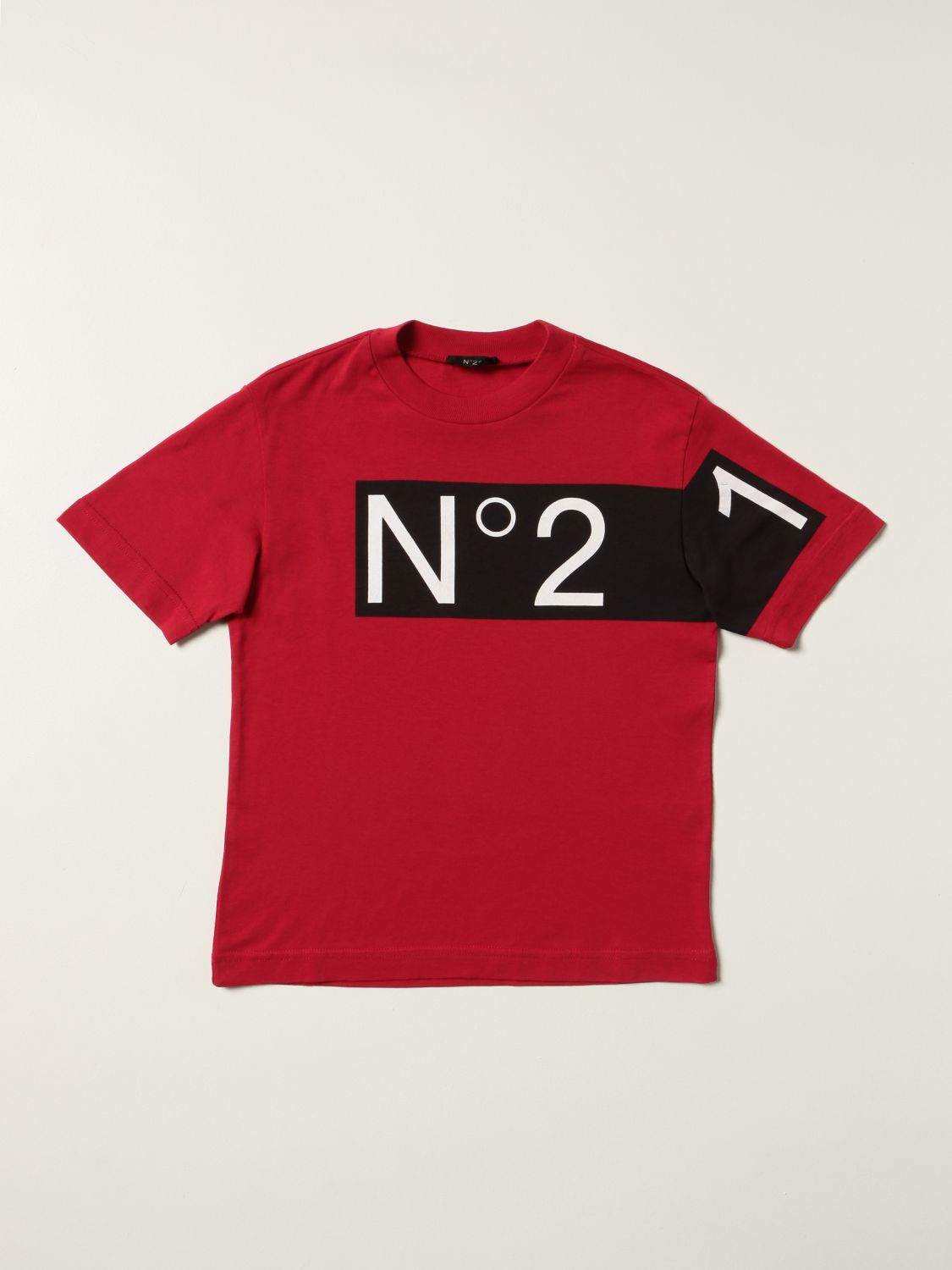 T-shirt N° 21: N ° 21 cotton T-shirt red 1