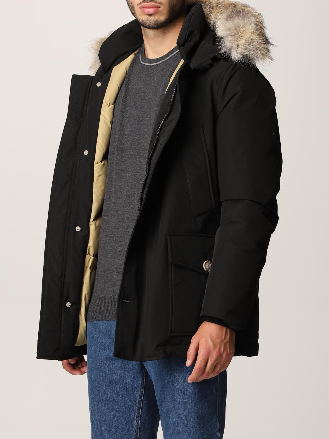 WOOLRICH Jacket men Black Jacket Woolrich CFWOOU0484MRUT0001