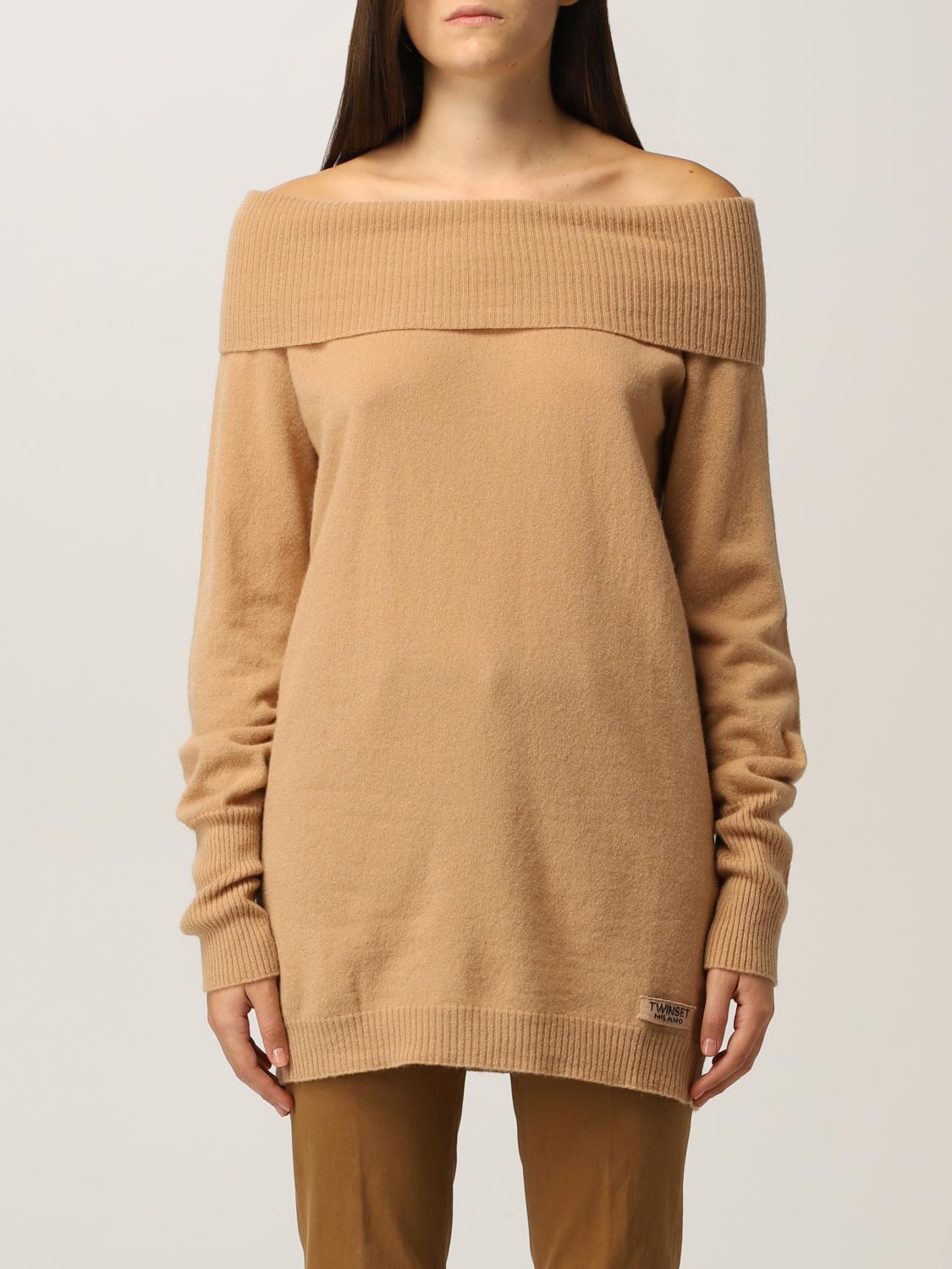 camel sweater set