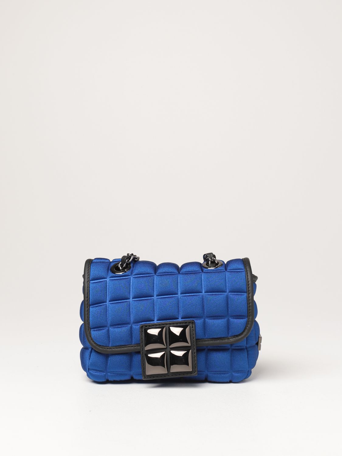 B PRIME: New chain mini cube bag - Royal Blue | B Prime mini bag NEW ...