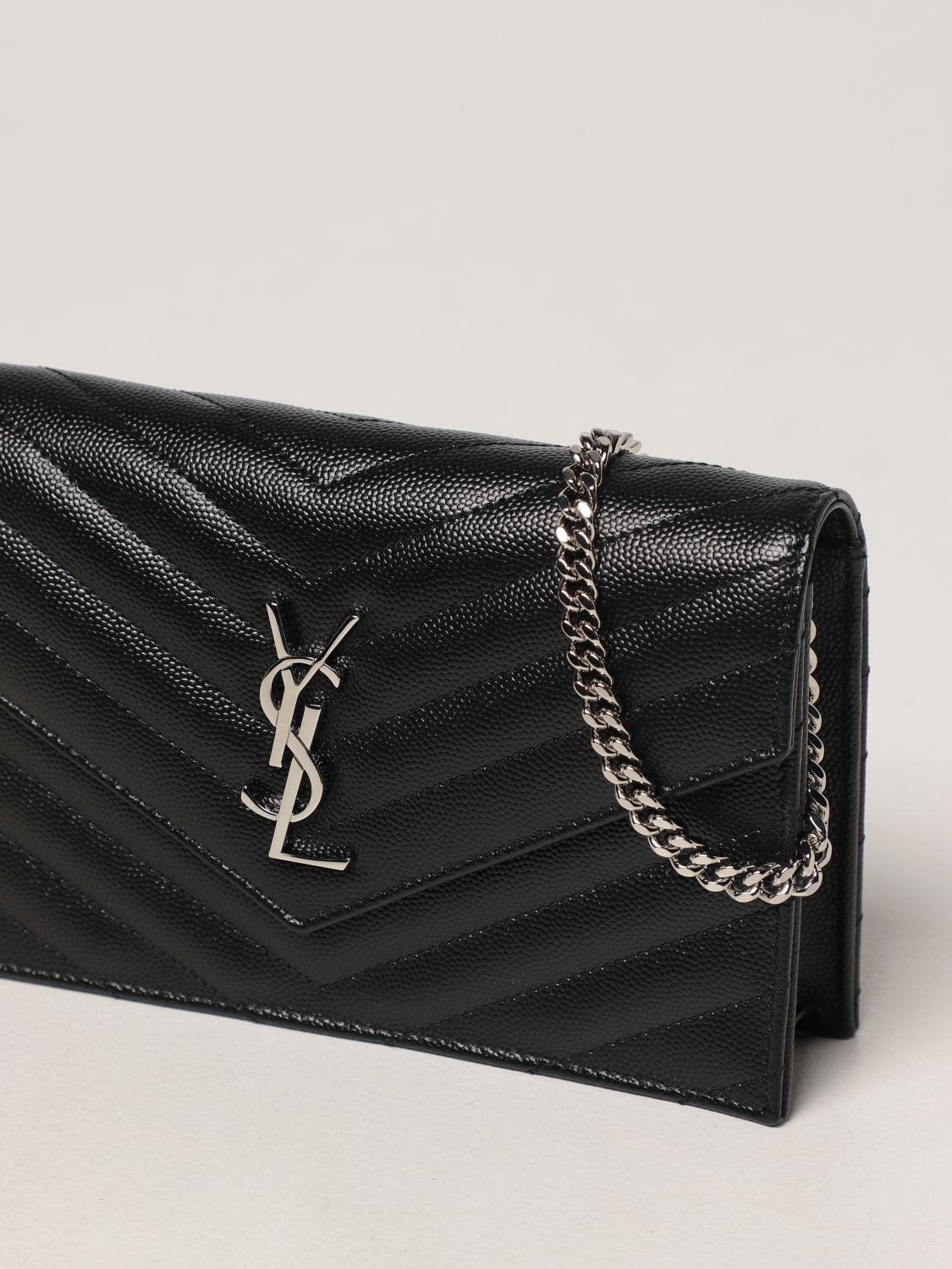Мини-сумка Saint Laurent: Наплечная сумка Женское Saint Laurent черный 4