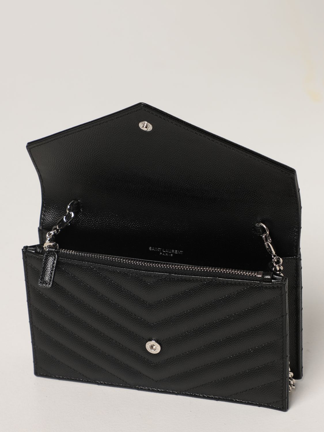 Мини-сумка Saint Laurent: Наплечная сумка Женское Saint Laurent черный 5