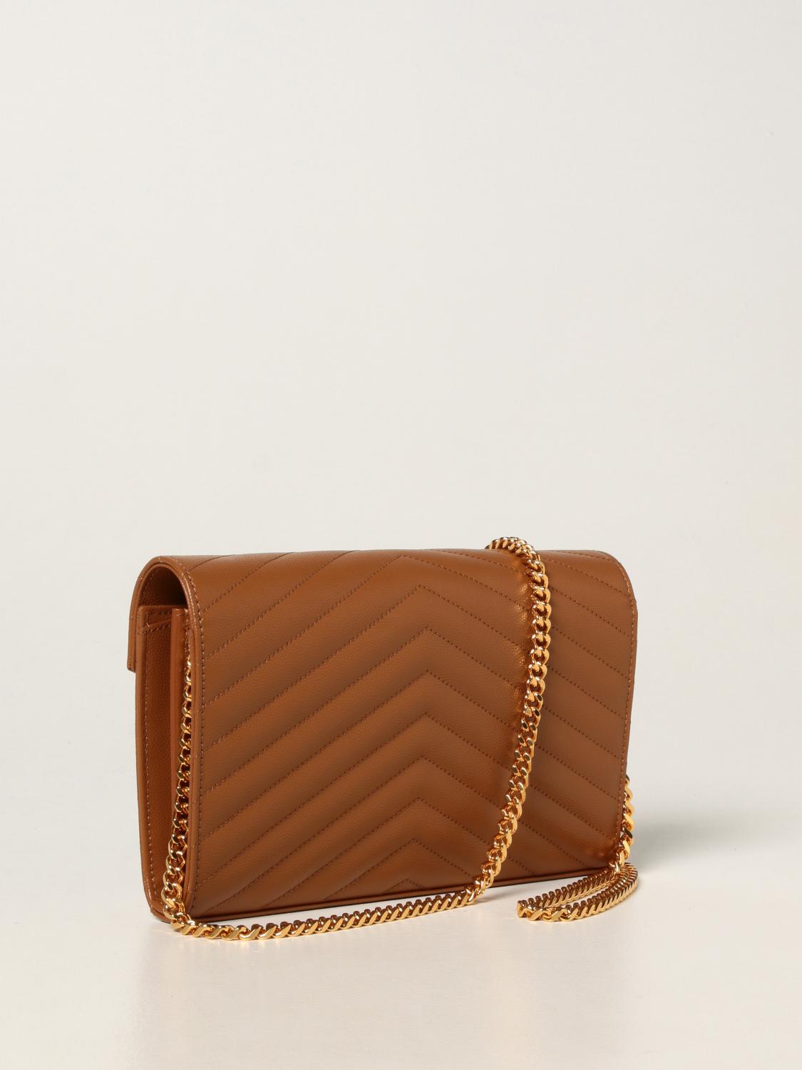 Saint Laurent Monogram Bag in Grain The Poudre Leather