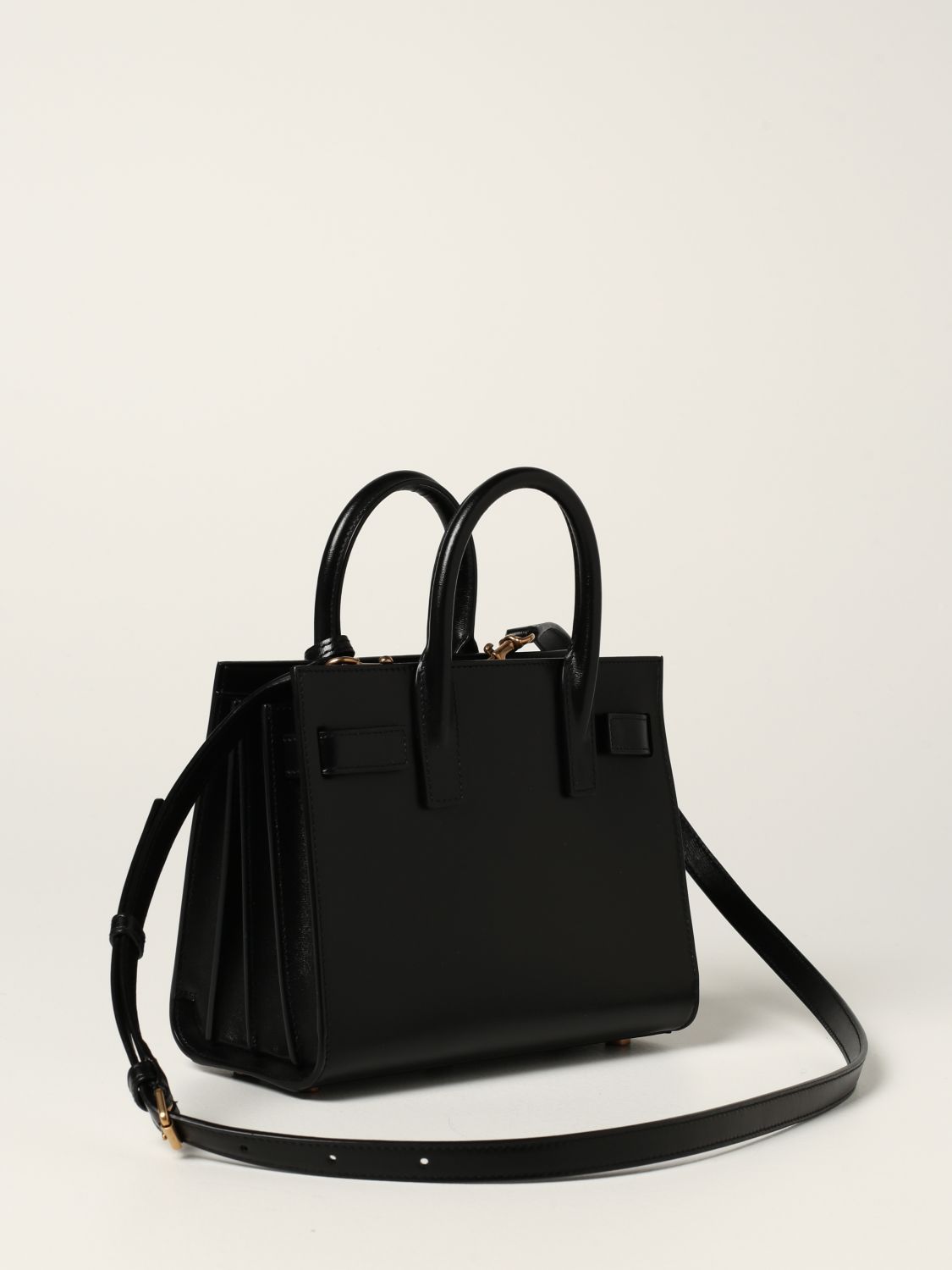 Сумка с короткими ручками Saint Laurent: Наплечная сумка Женское Saint Laurent черный 3
