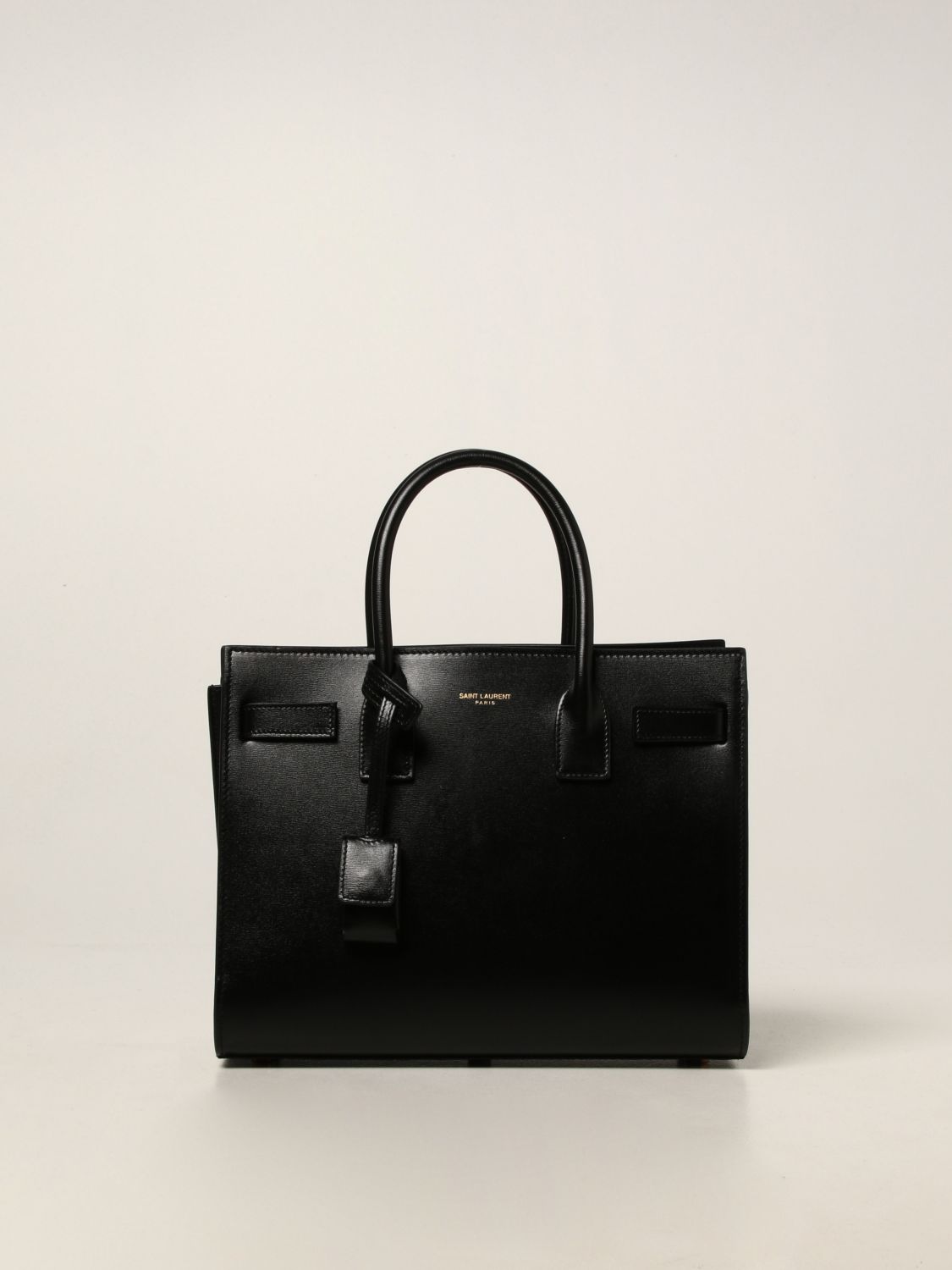 Сумка с короткими ручками Saint Laurent: Наплечная сумка Женское Saint Laurent черный 1
