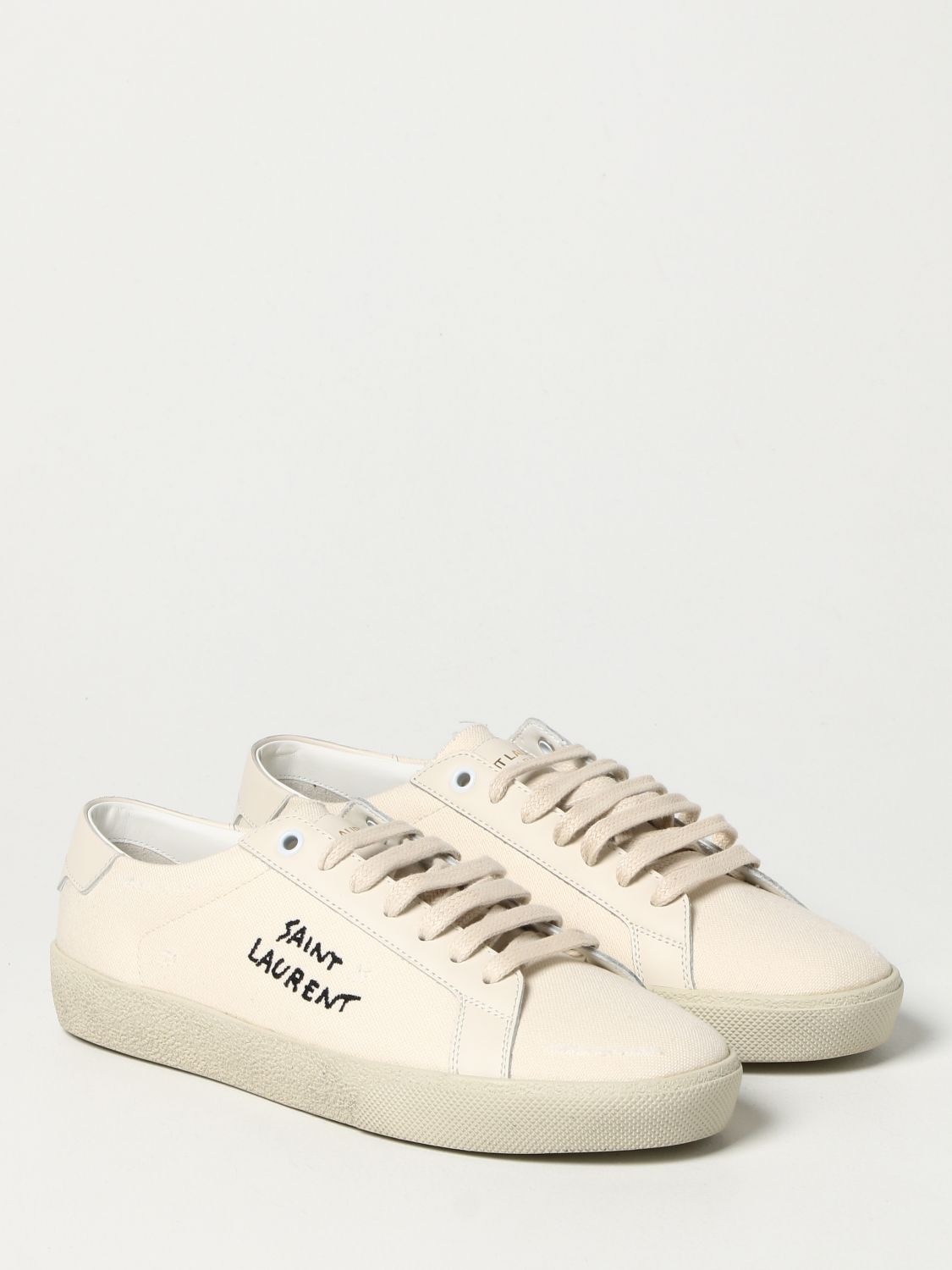 Zapatillas Saint Laurent: Zapatos mujer Saint Laurent blanco 2