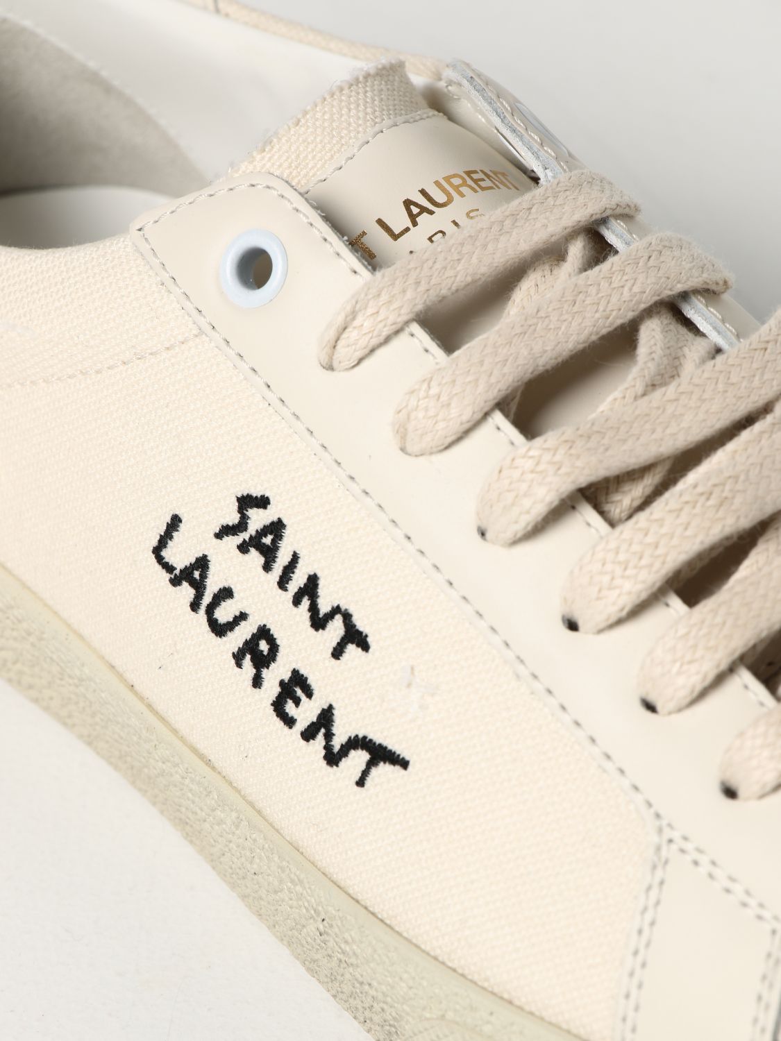 Baskets Saint Laurent: Chaussures femme Saint Laurent blanc 4