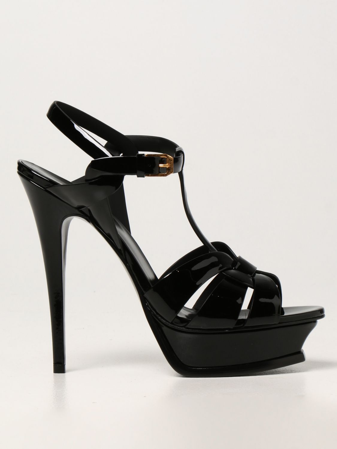 Sandales à talons Saint Laurent: Chaussures femme Saint Laurent noir 1