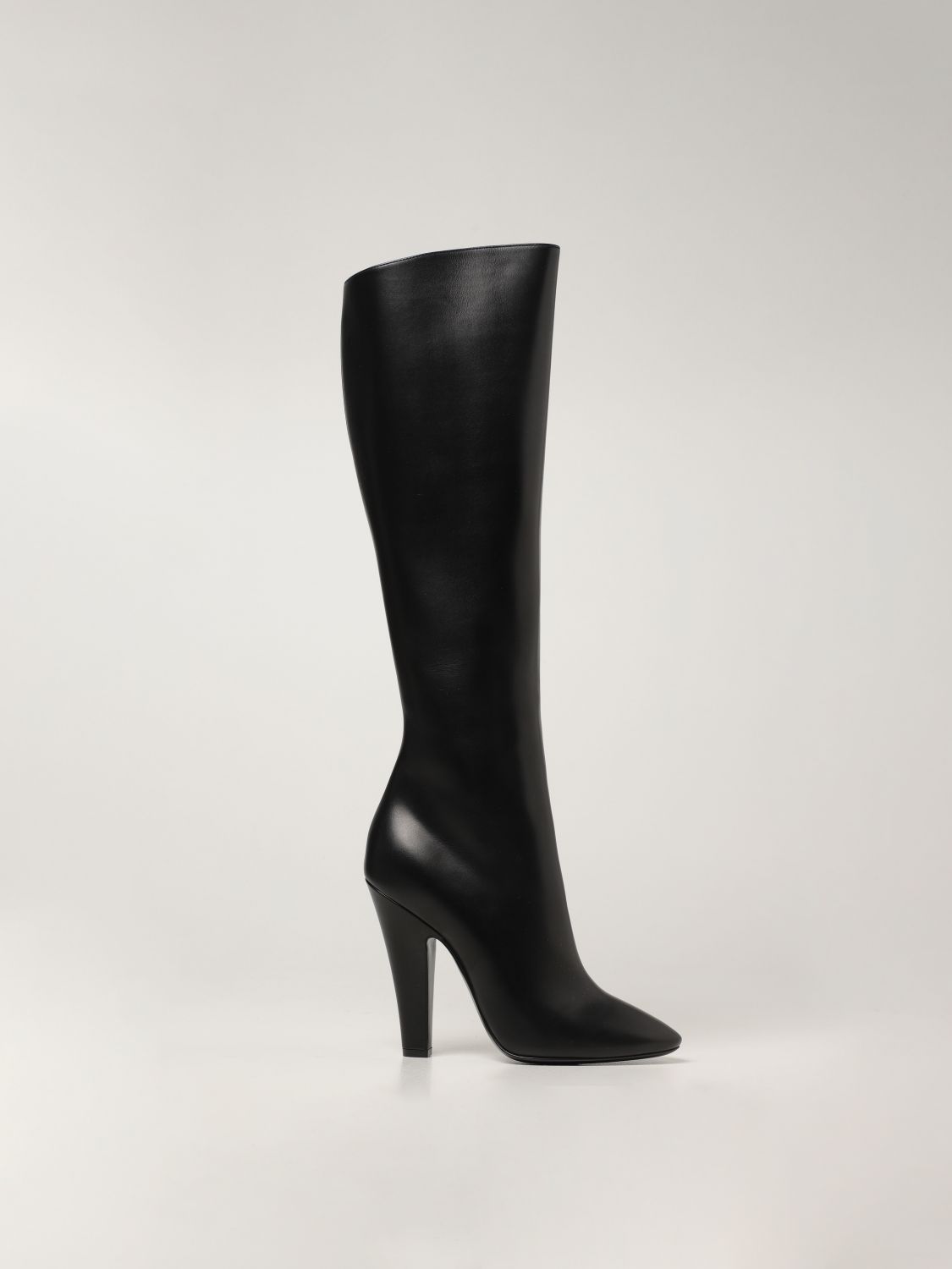 Boots Saint Laurent: Vanity Saint Laurent leather boots black 1