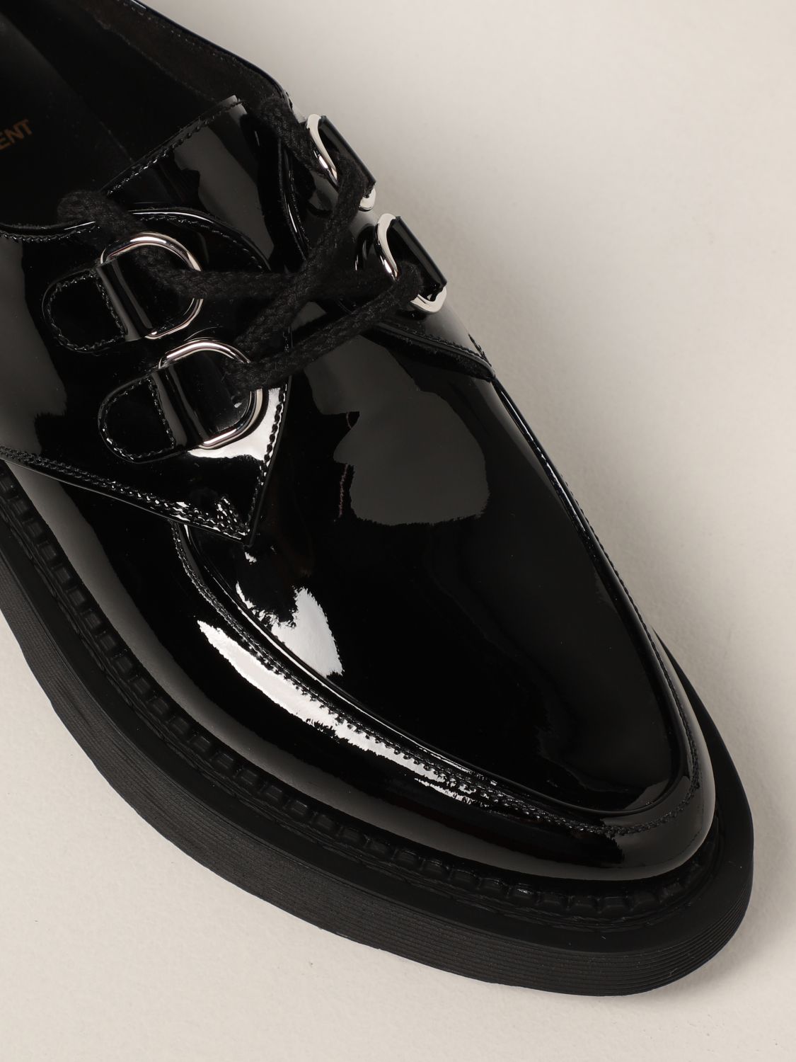 Chaussures derby Saint Laurent: Chaussures homme Saint Laurent noir 4