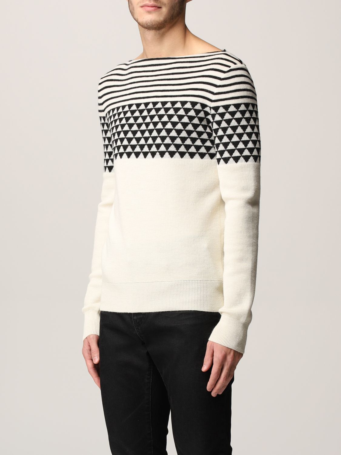 mens saint laurent sweater