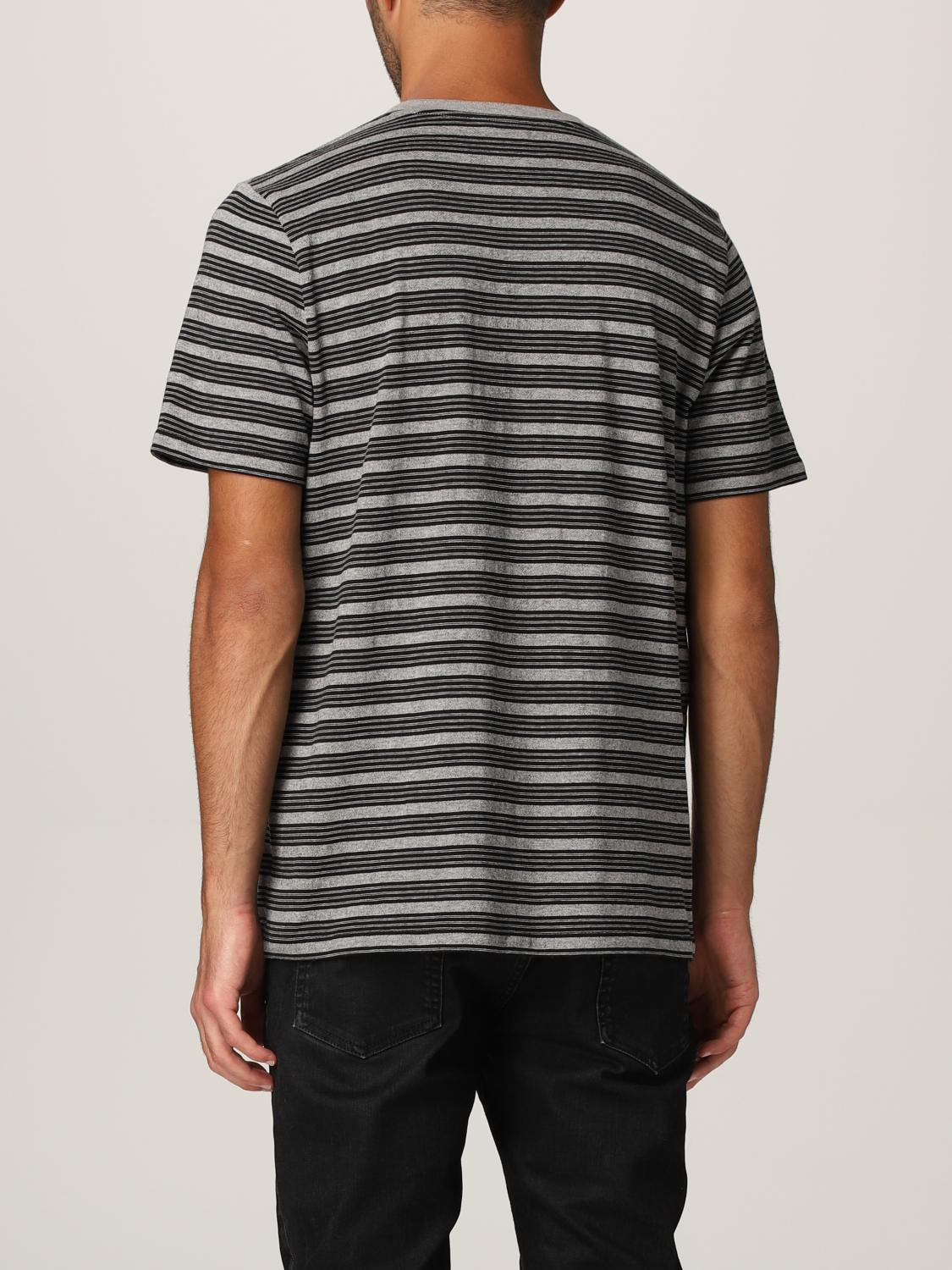 all saints striped t shirt