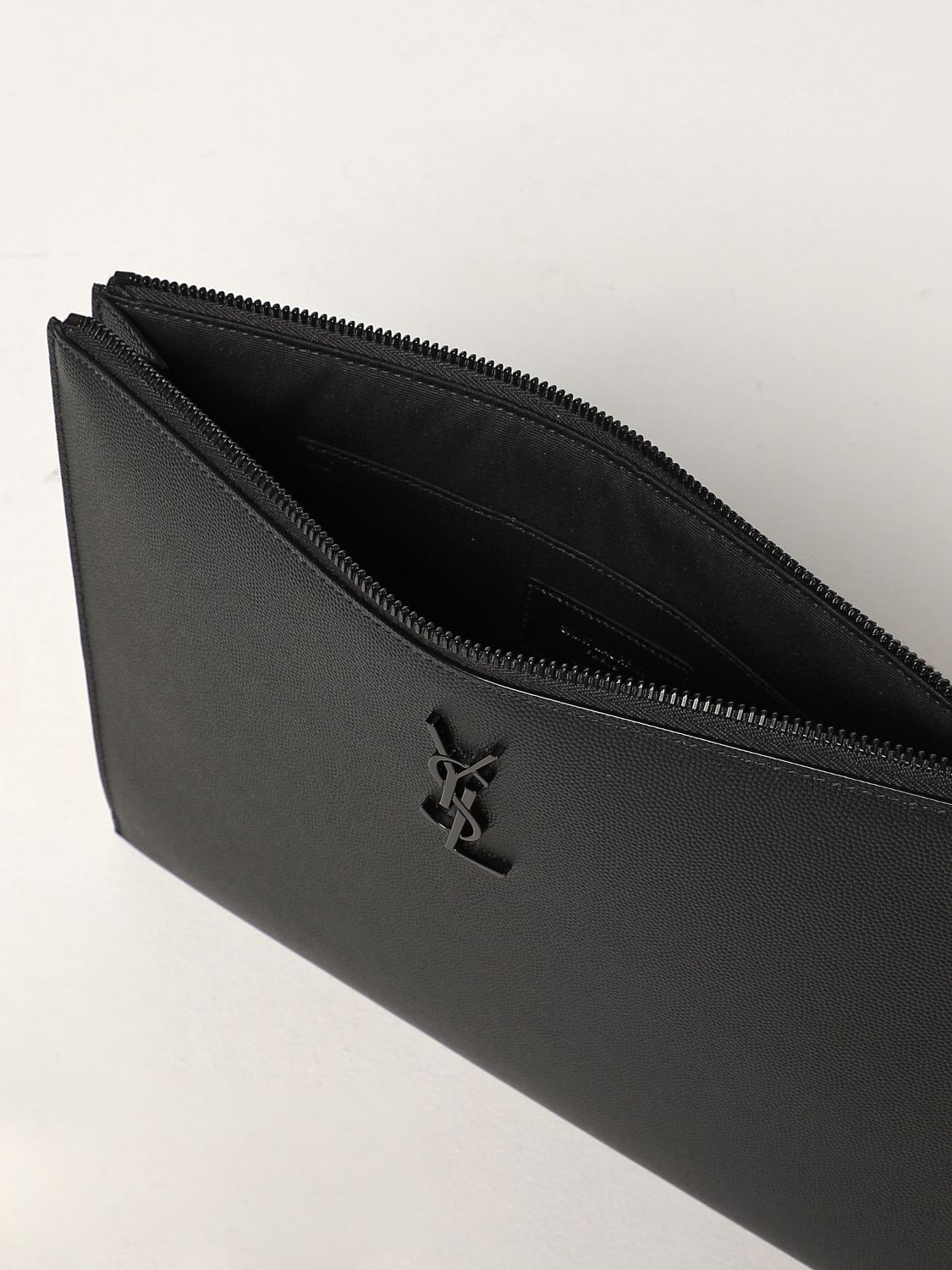 ysl zip clutch