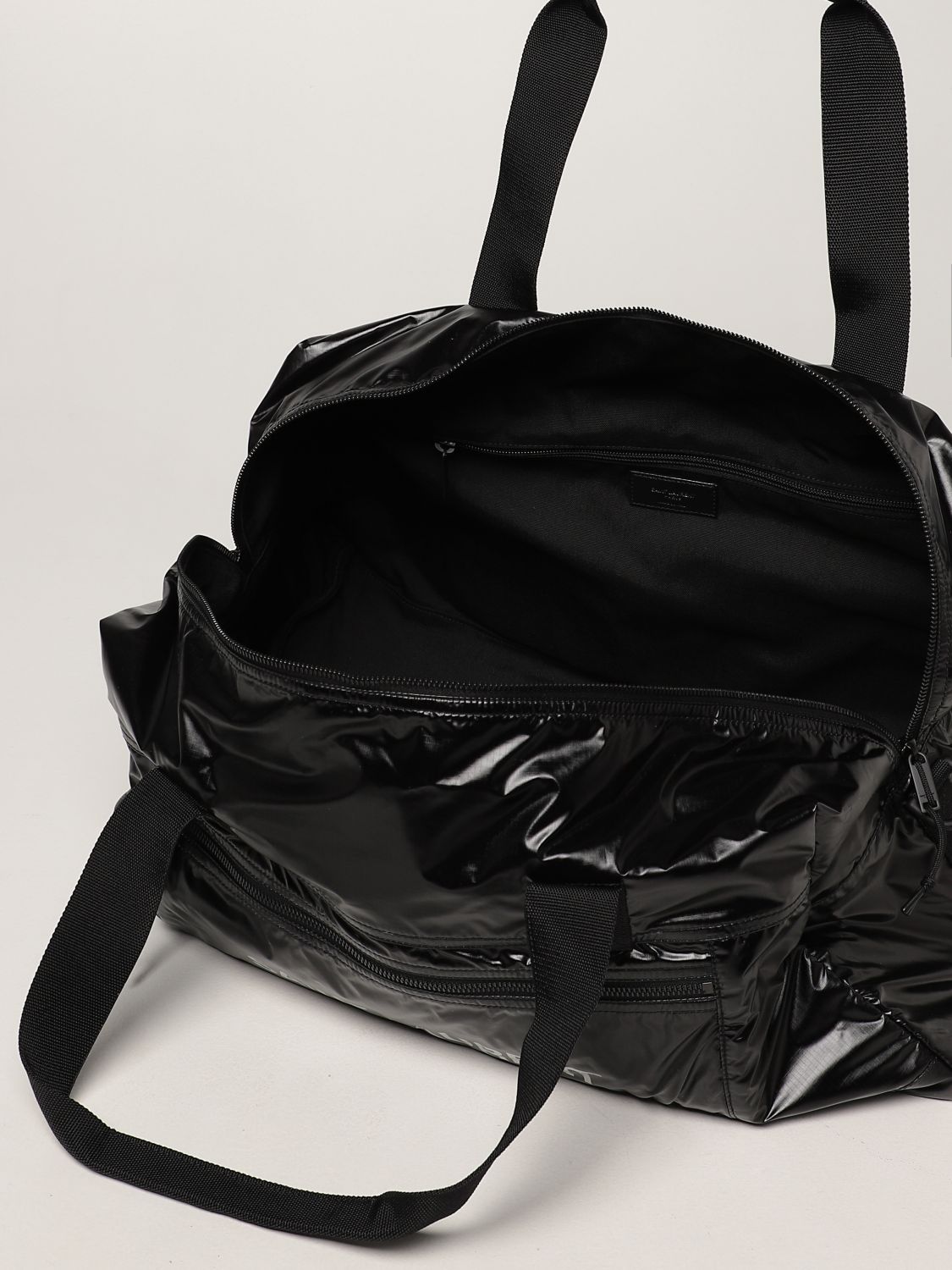 Travel bag Saint Laurent: Saint Laurent Nuxx Duffle bag in nylon black 5
