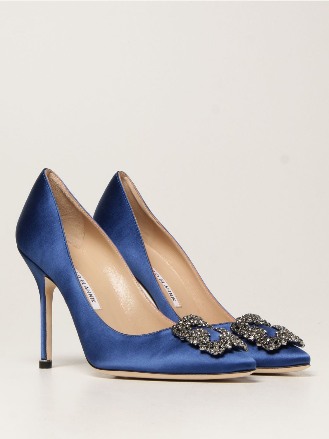 Escarpins Manolo Blahnik: Chaussures femme Manolo Blahnik bleu royal 2