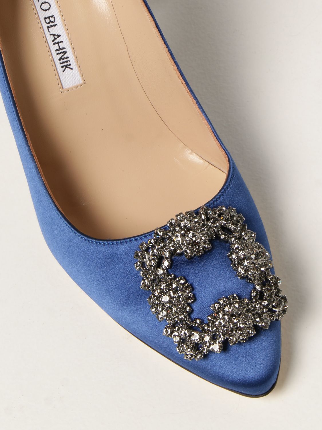 Escarpins Manolo Blahnik: Chaussures femme Manolo Blahnik bleu royal 4