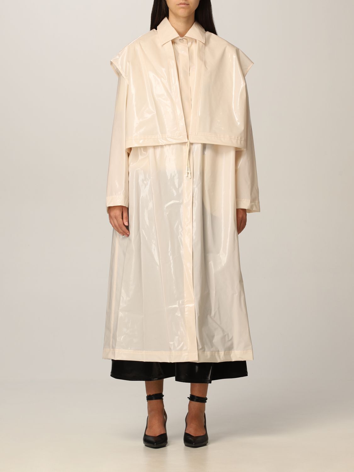 REMAIN: trench coat for woman - Yellow Cream | Remain trench coat RM672 ...