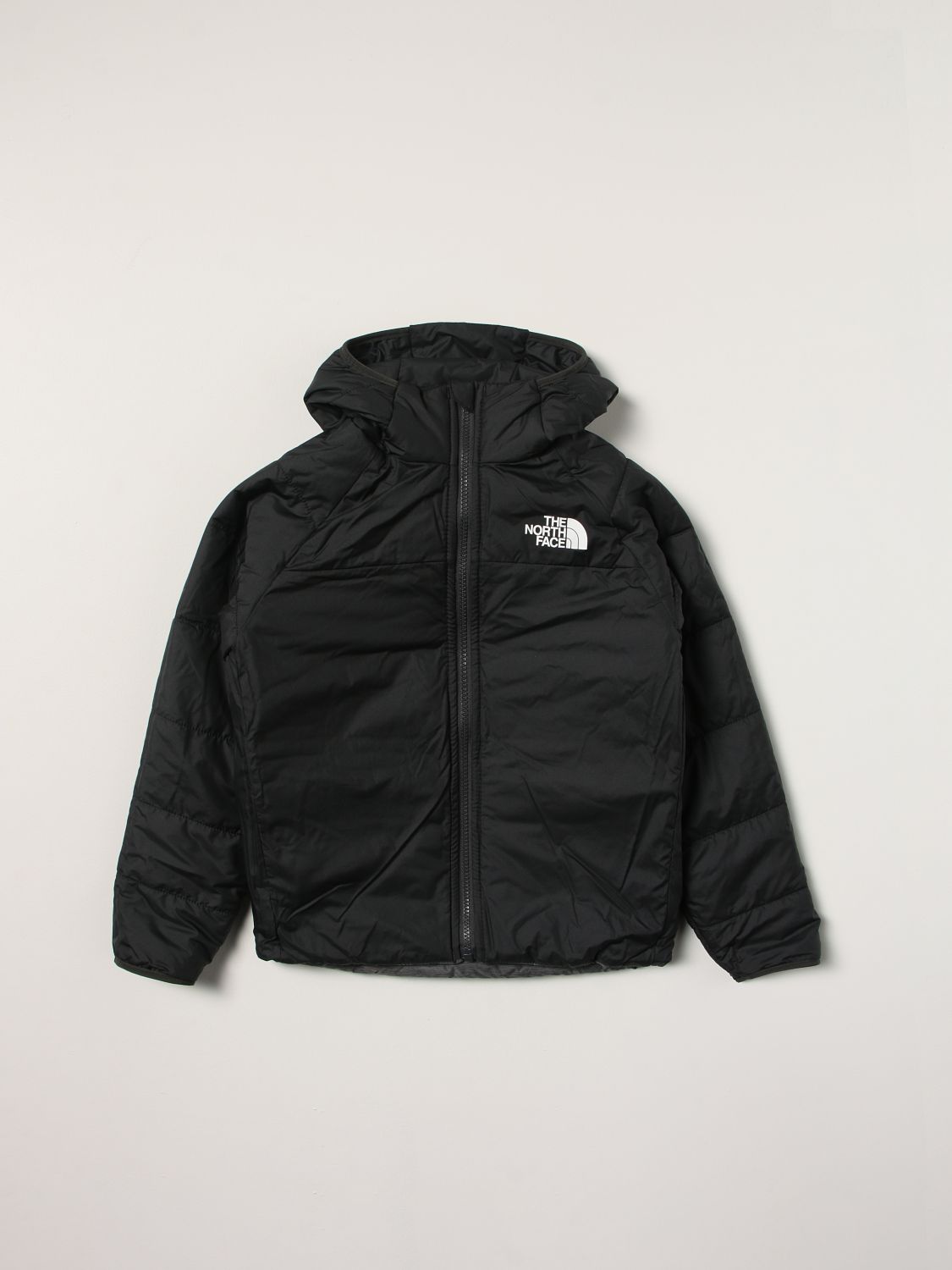 THE NORTH FACE: jacket for boys - Grey | The North Face jacket ...