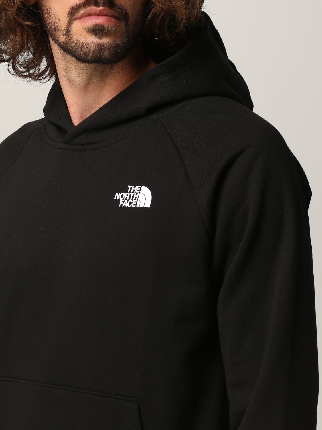 Felpa The North Face: Felpa The North Face in cotone con logo nero 3