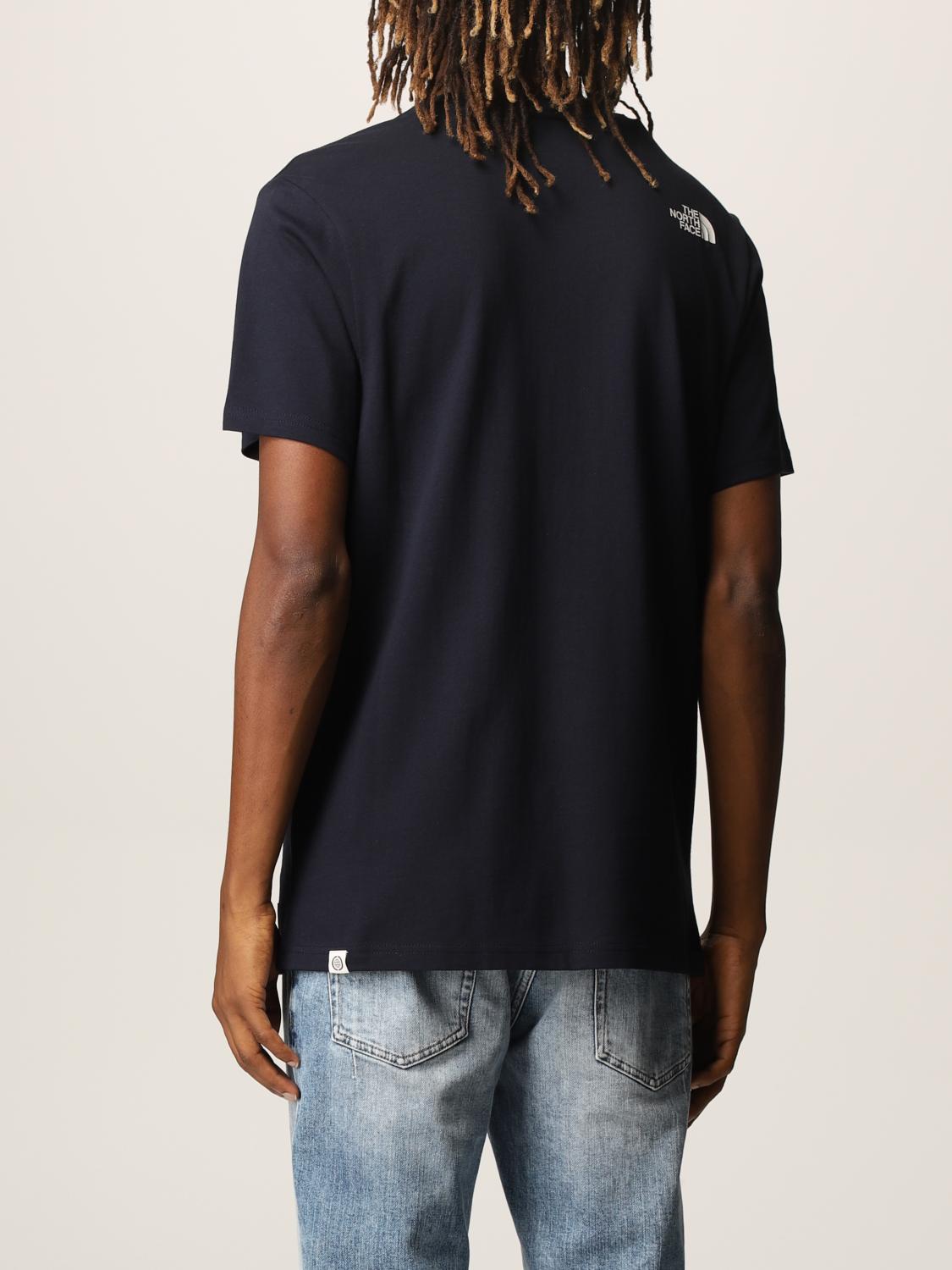 THE NORTH FACE: T-shirt men - Blue | T 