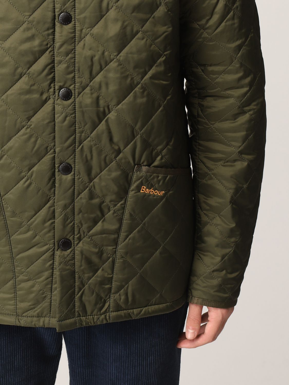 Giacca Barbour: Heritage liddesdale trapuntato oliva 4