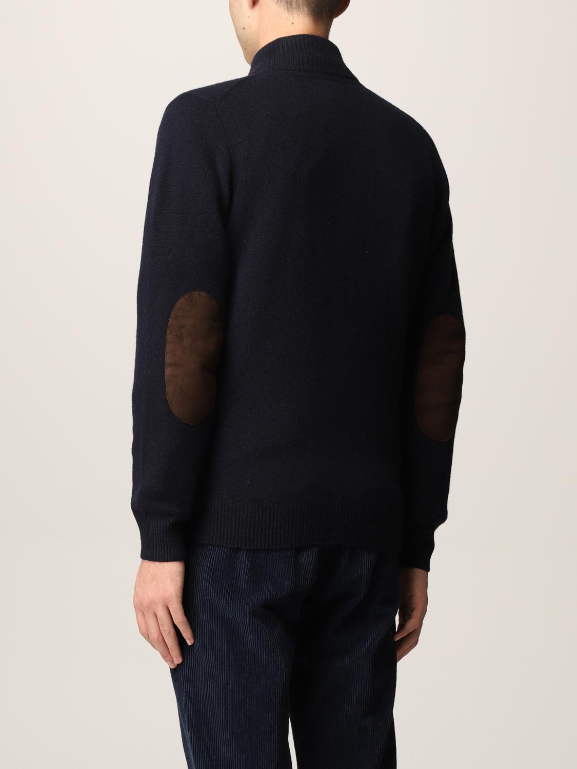 BARBOUR cardigan for man Navy Barbour cardigan MKN0731 MKN online