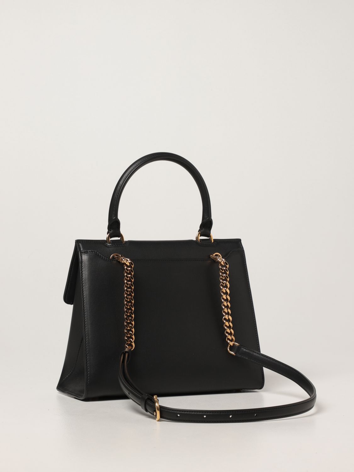Handbag Salvatore Ferragamo: Salvatore Ferragamo Satsuma leather handbag black 3