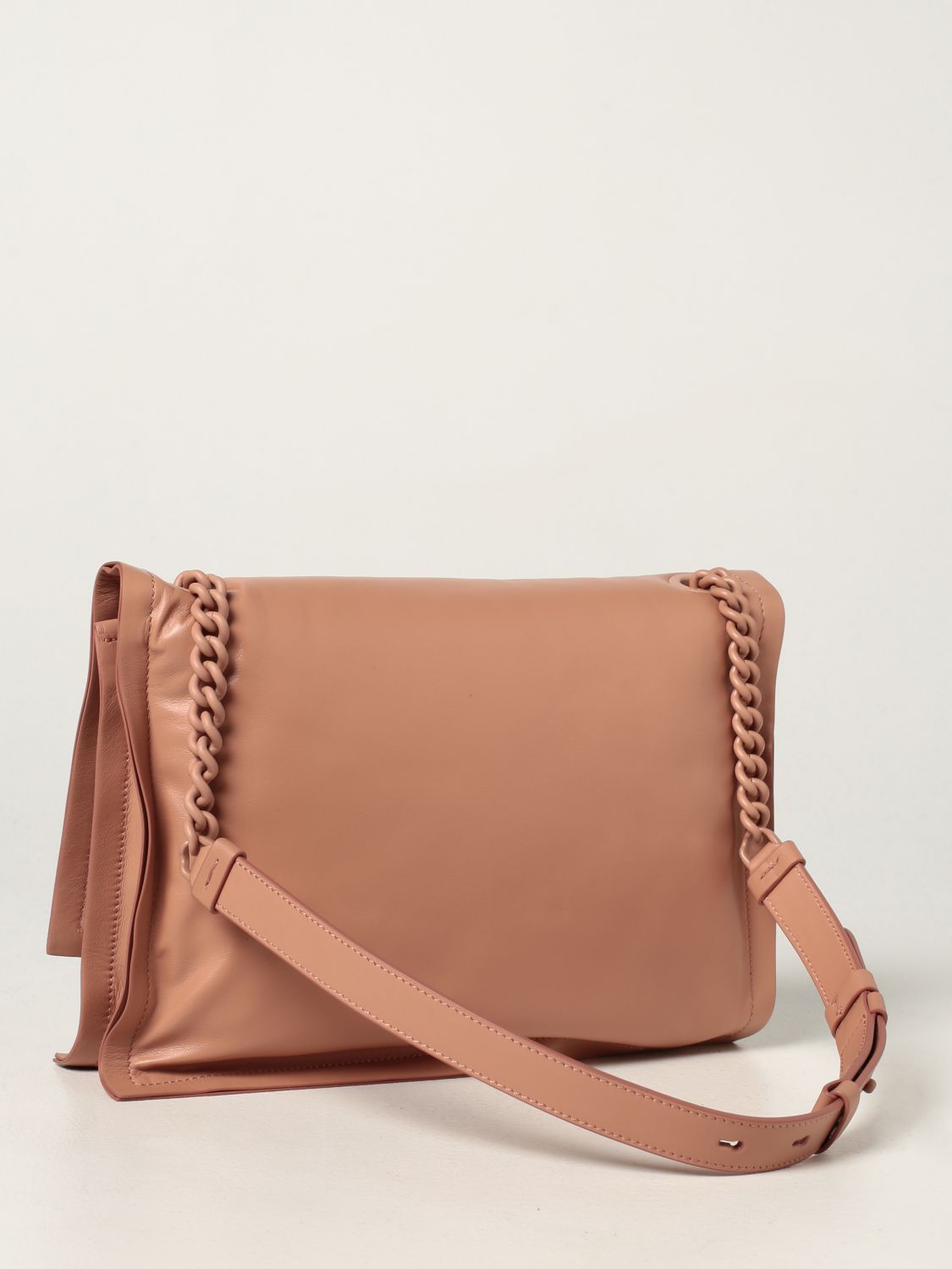 Shoulder bag Salvatore Ferragamo: Viva Salvatore Ferragamo bag in padded leather pink 3