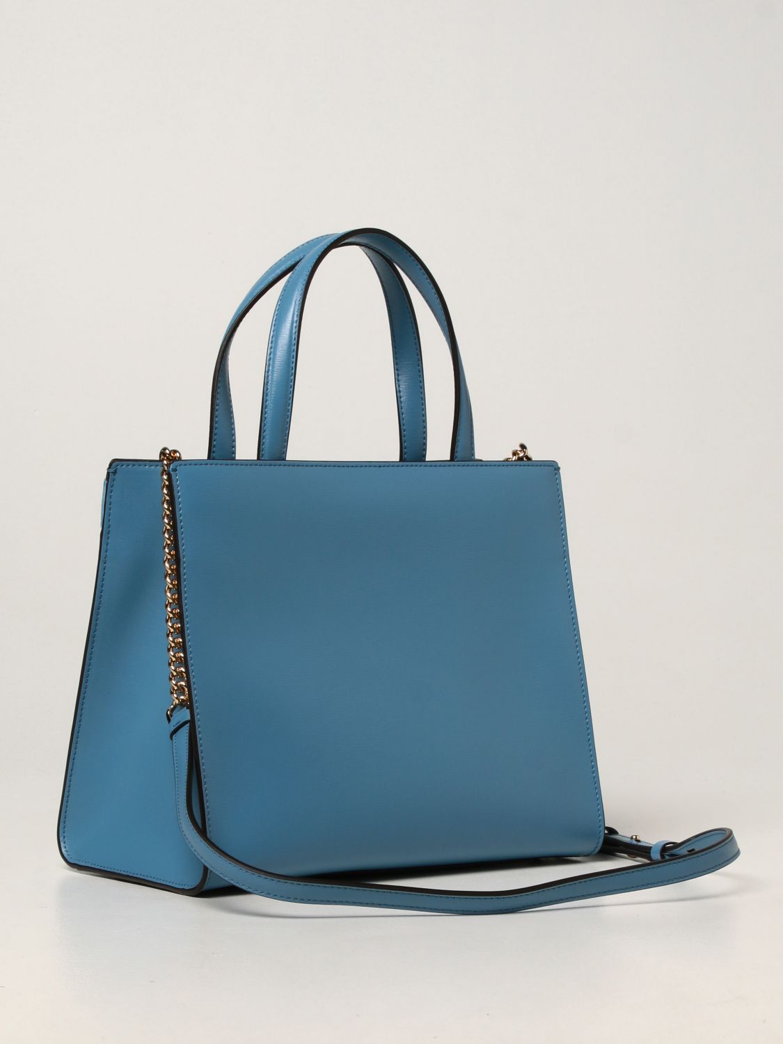 Handbag Salvatore Ferragamo: Salvatore Ferragamo Vara leather handbag sky blue 3