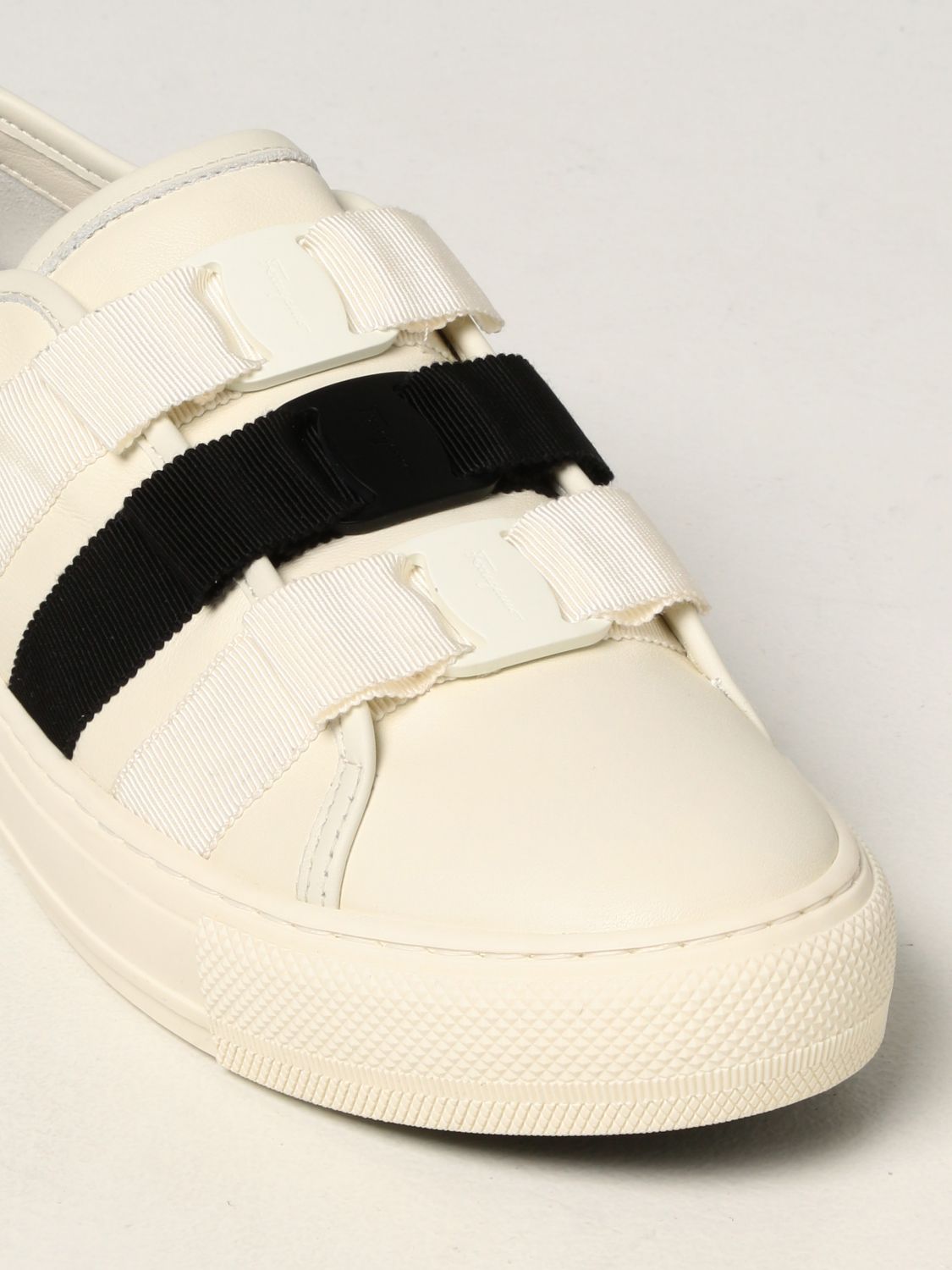 Sneakers Salvatore Ferragamo: Nataly Salvatore Ferragamo sneakers in goat leather white 4