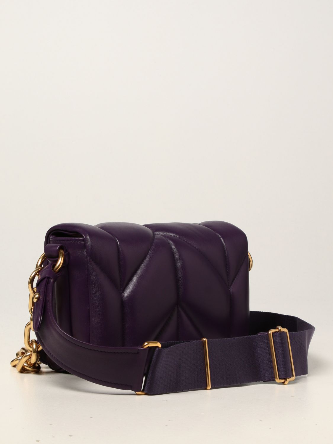 Сумка через плечо Miu Miu: Наплечная сумка Женское Miu Miu фиолетовый 3