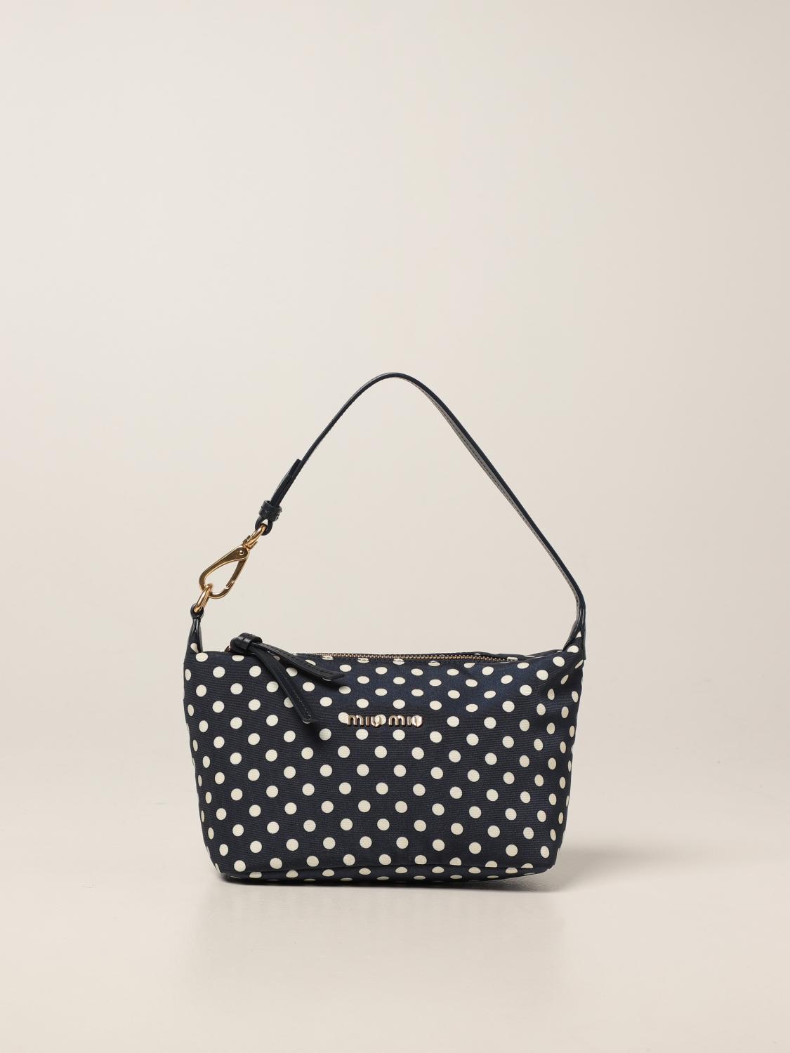 miu miu navy blue bag