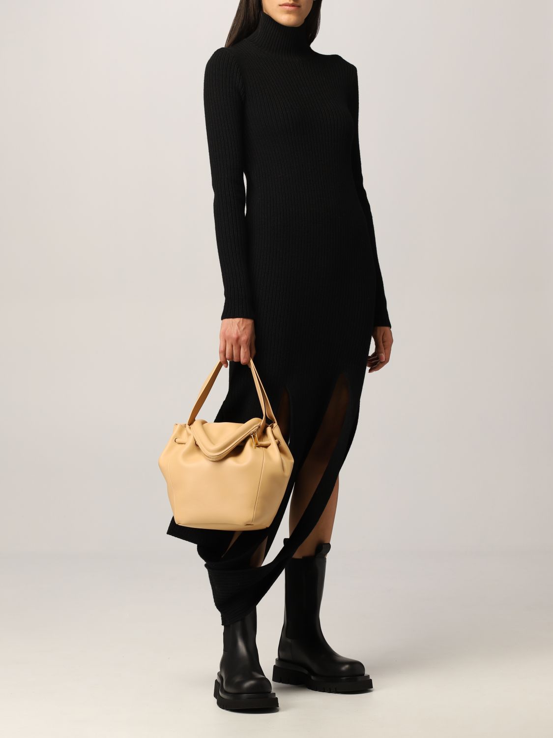Handbag Bottega Veneta: Bottega Veneta leather Beak bag camel 2