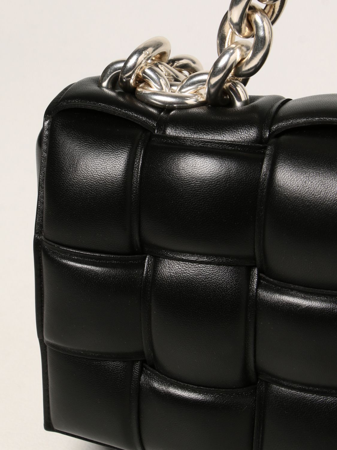 Сумка через плечо Bottega Veneta: Наплечная сумка Женское Bottega Veneta черный 4