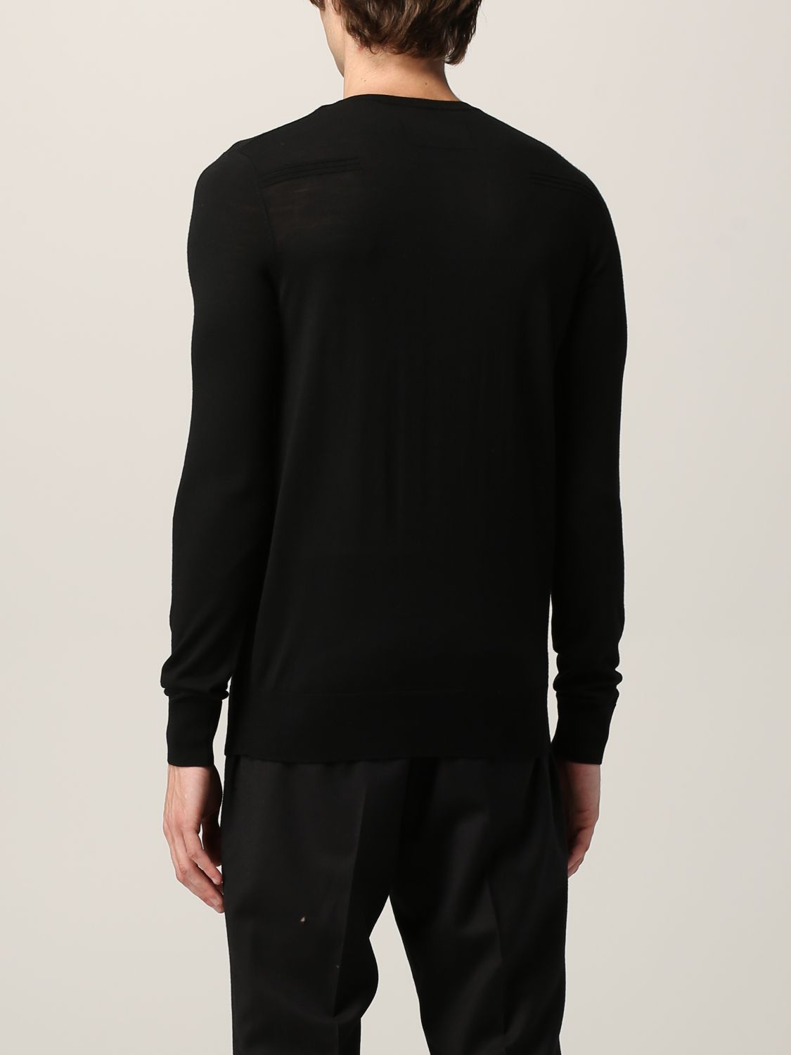 PATRIZIA PEPE: Sweater men - Black | Sweater Patrizia Pepe 5M1251 A124 ...