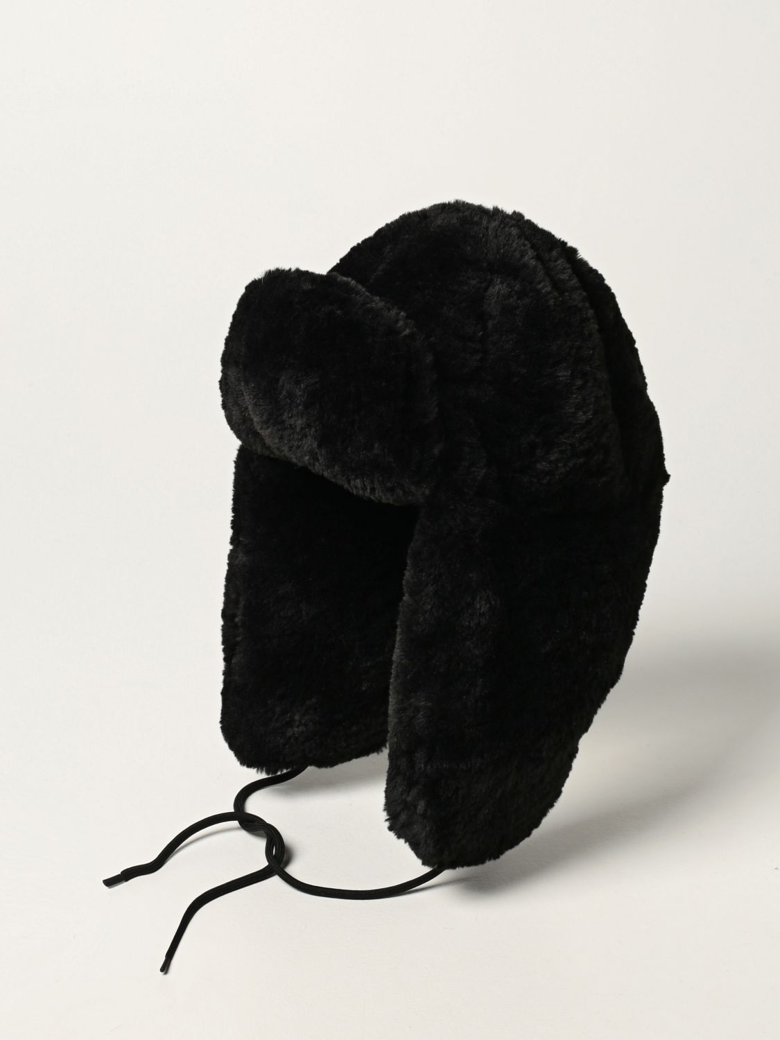 Cappello Oof Wear: Cappello da montagna Off Wear in pelliccia ecologica nero 1