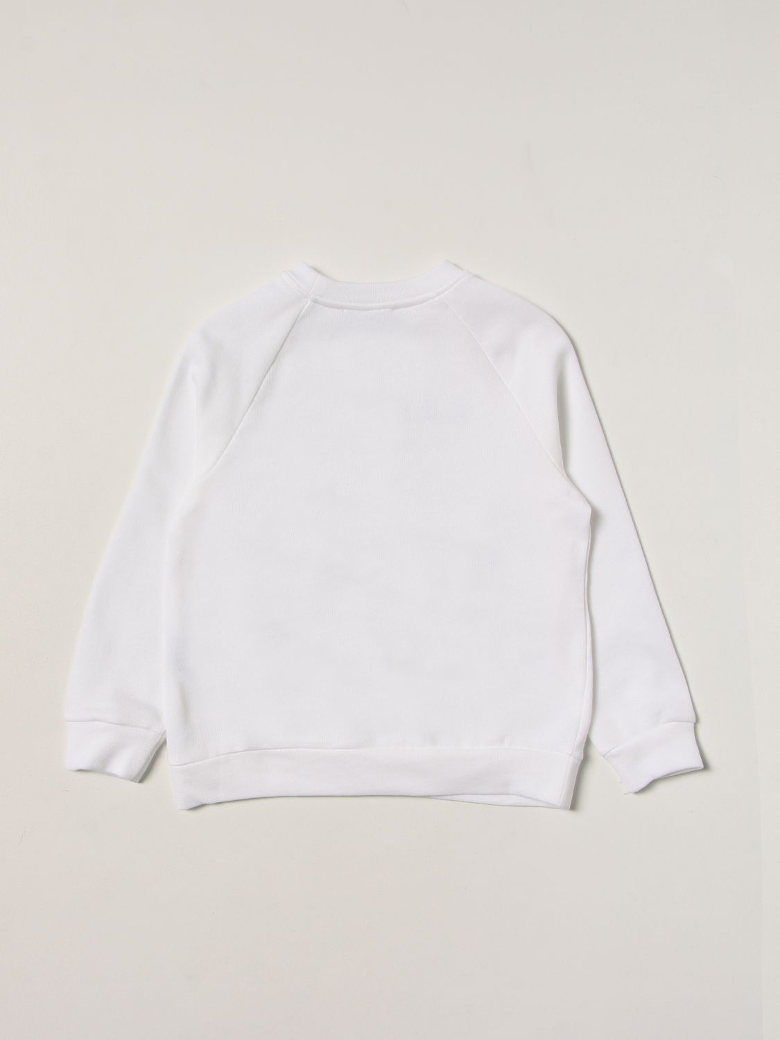 Sweater Balmain: Balmain cotton sweatshirt with logo white 2