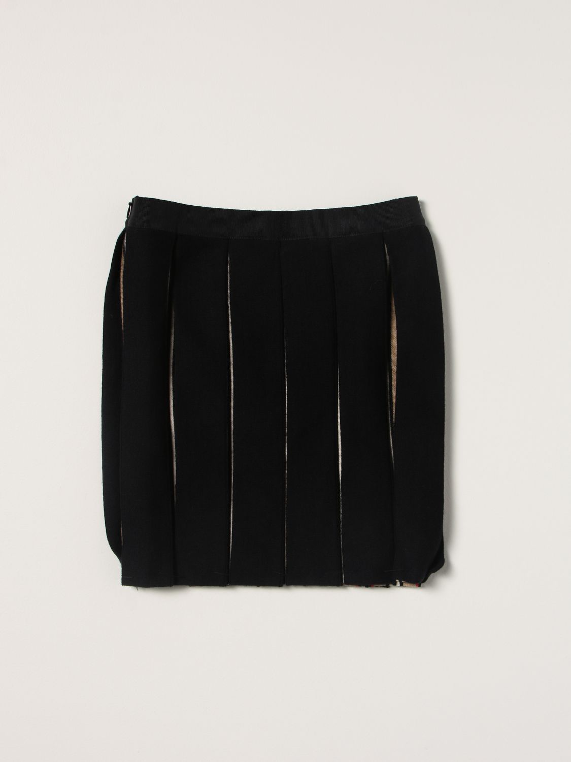 burberry skirt black
