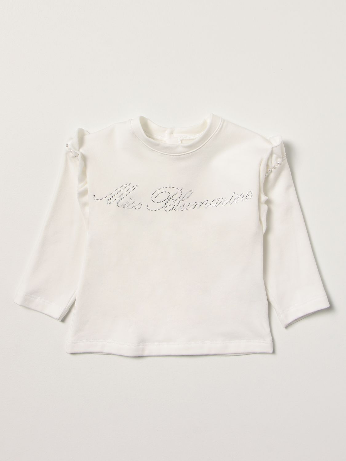 T-shirt Miss Blumarine: Jumper kids Miss Blumarine yellow cream 1