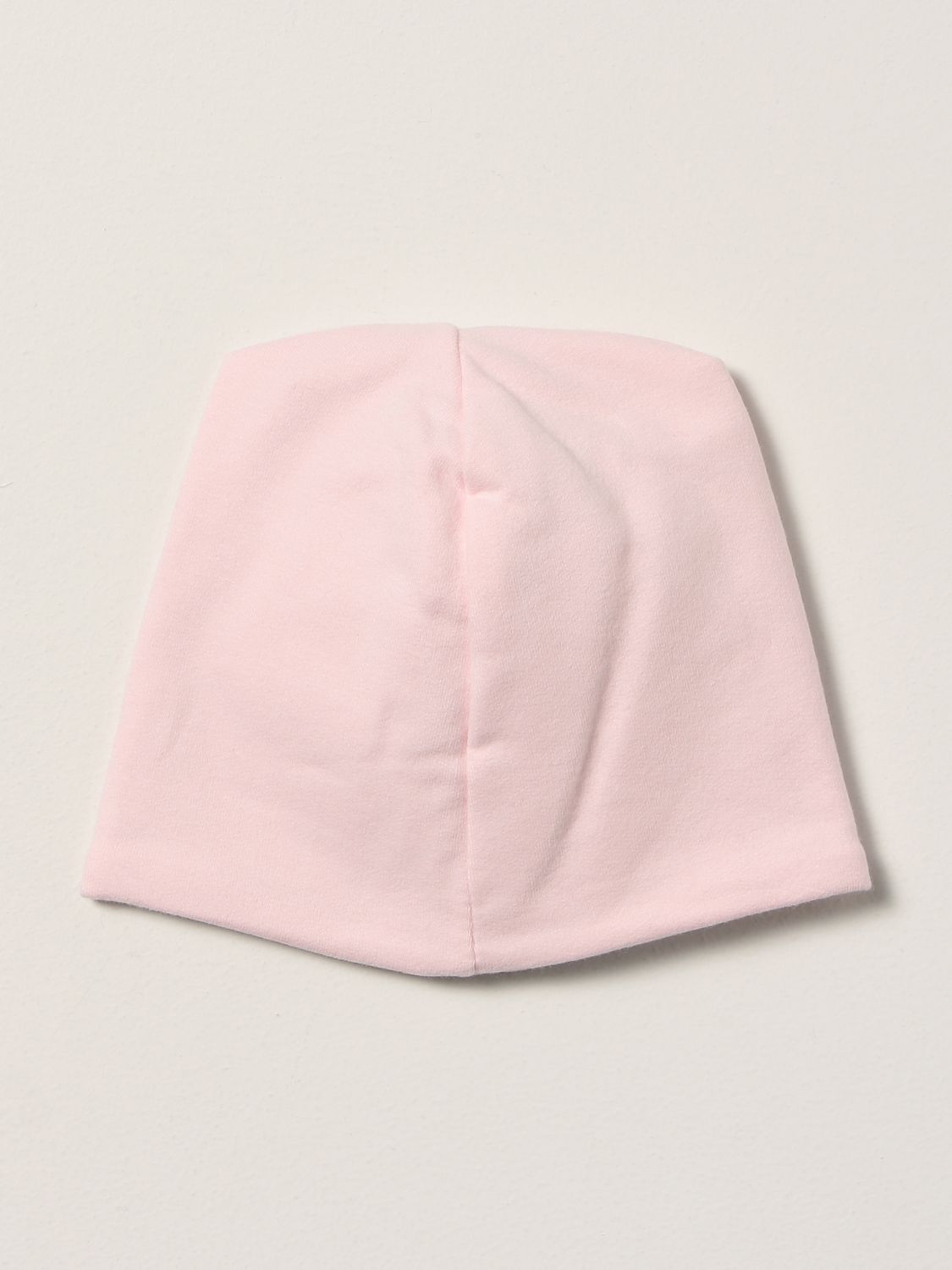 Cappello neonato Miss Blumarine: Cappello a berretto Miss Blumarine con logo di strass rosa 2