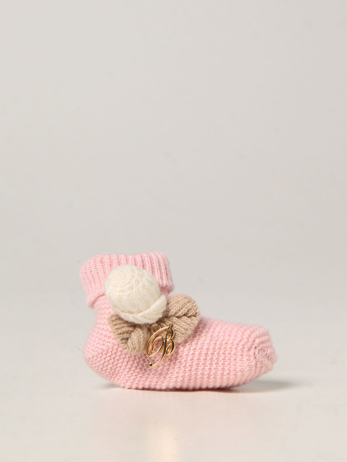 Calcetines Miss Blumarine: Medias bebé niños Miss Blumarine rosa 1