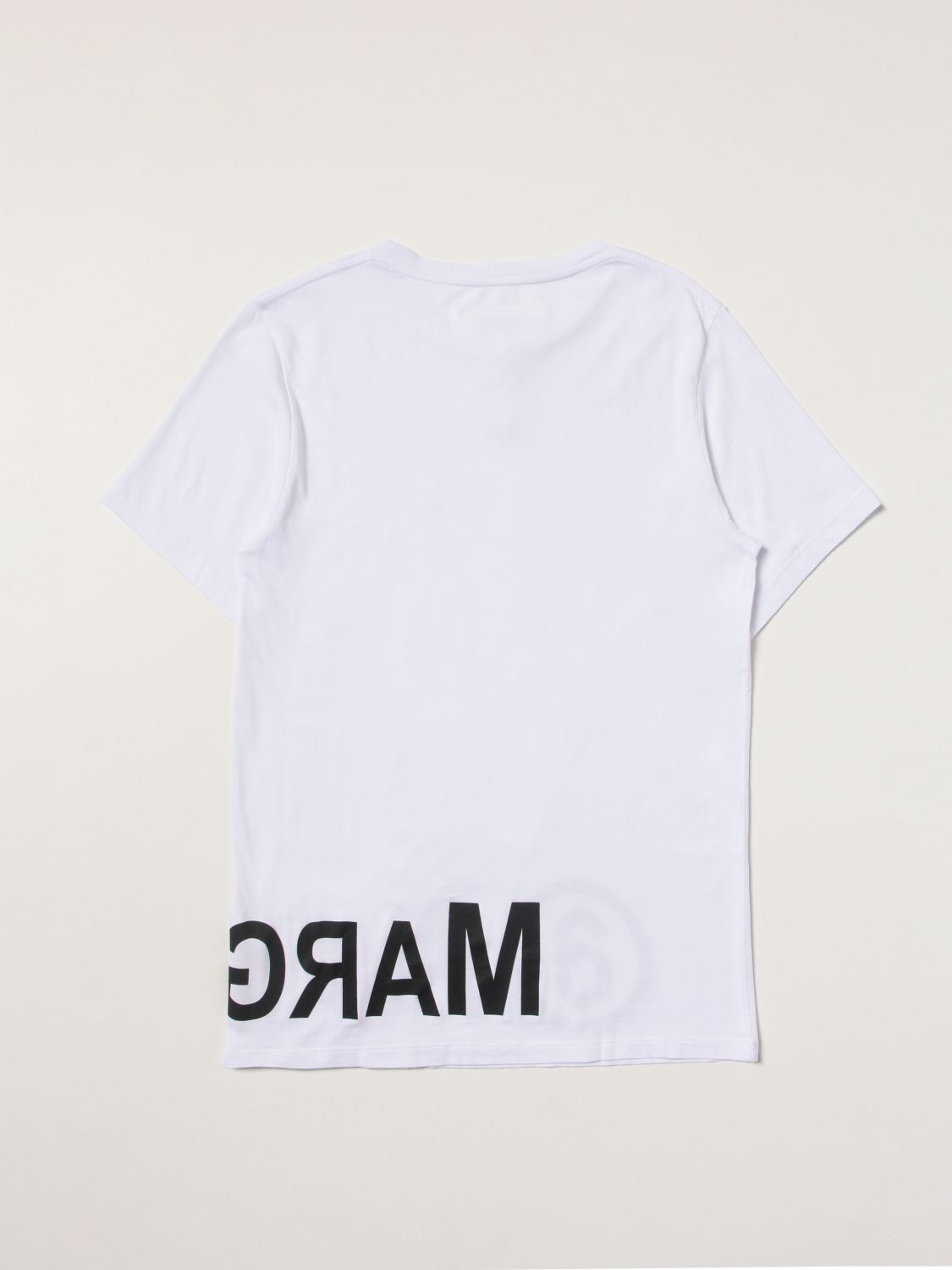 Camisetas Mm6 Maison Margiela: Camisetas niños Mm6 Maison Margiela blanco 2