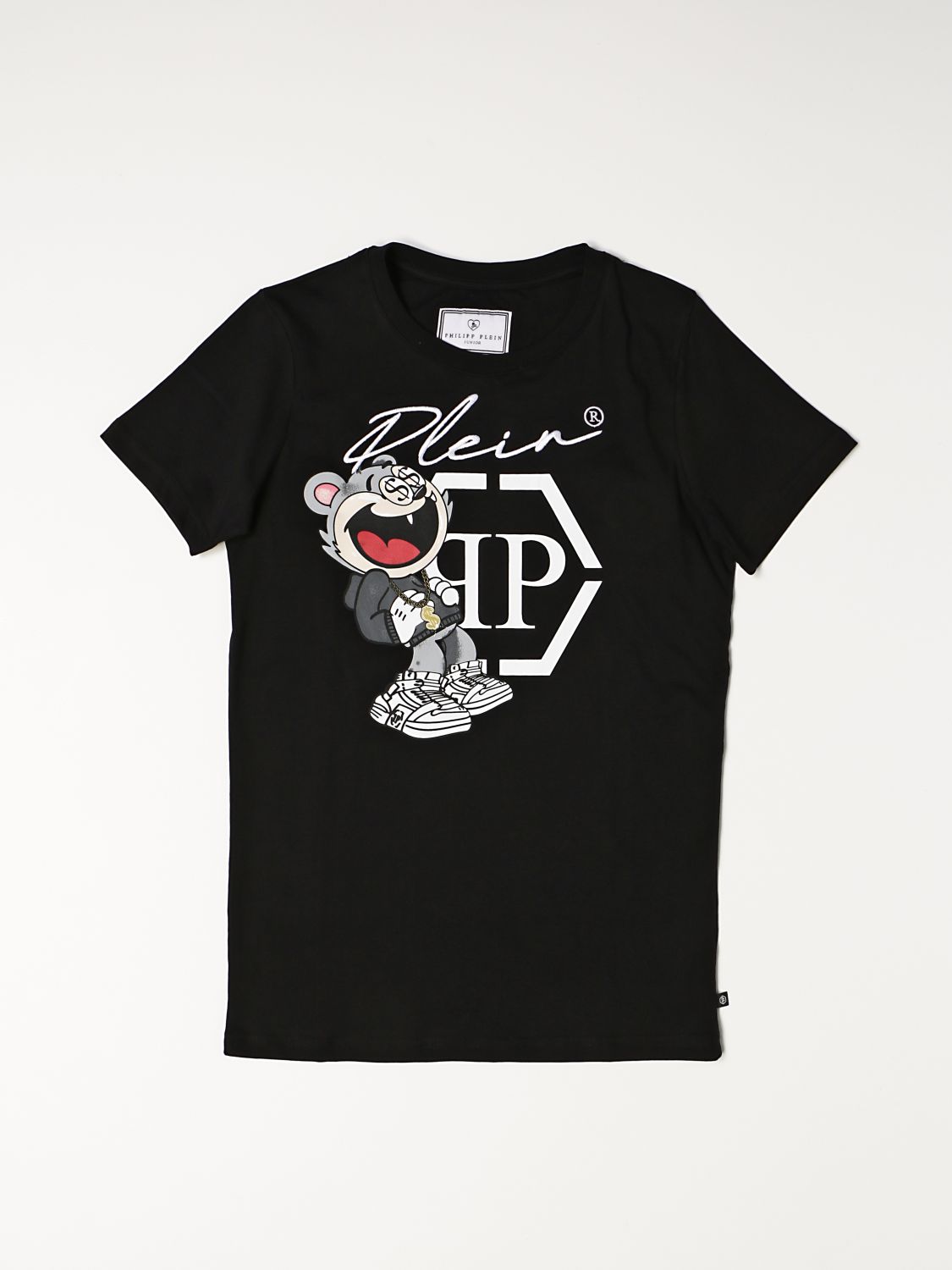 Camiseta Philipp Plein: Camiseta niños Philipp Plein negro 1
