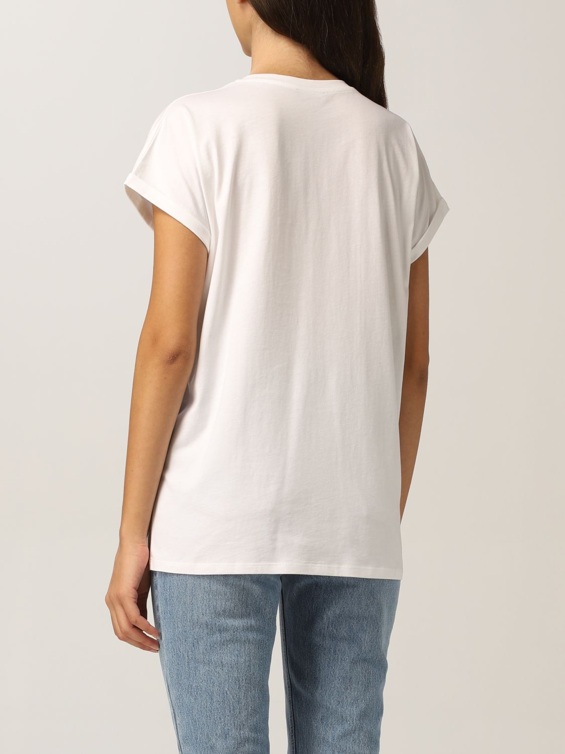 Camiseta Balmain: Camiseta mujer Balmain blanco 3