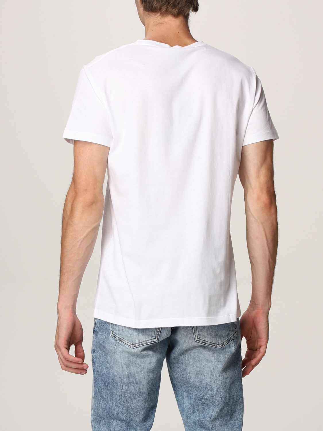 T-Shirt Balmain: Balmain Herren T-Shirt weiß 2