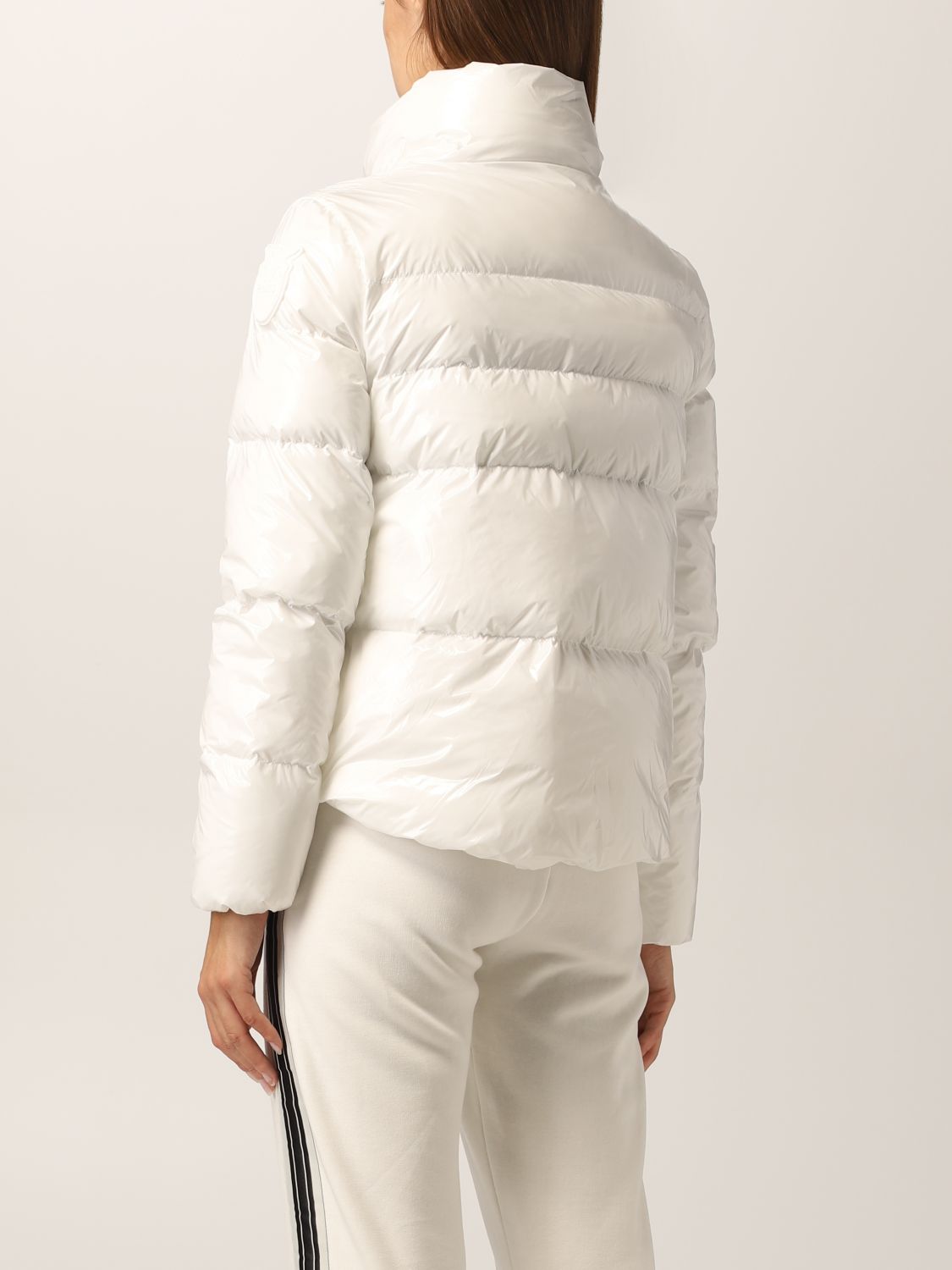 Jacket Pinko: Pinko down jacket in crystal nylon white 2